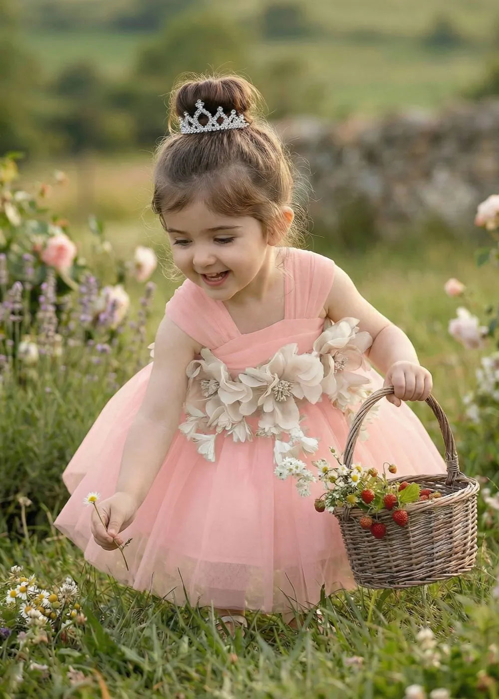 Garden Fairy Bow Back Dress