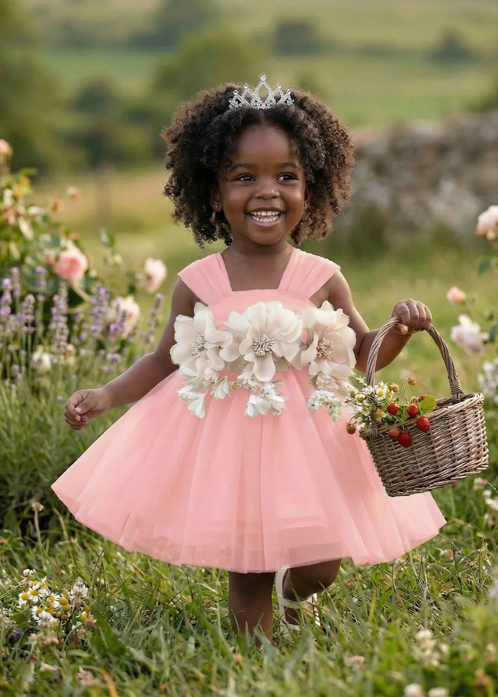 Garden Fairy Bow Back Dress