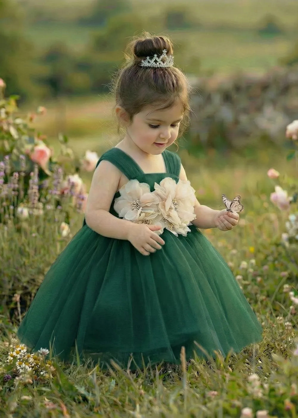 Garden Fairy Bow Back Dress