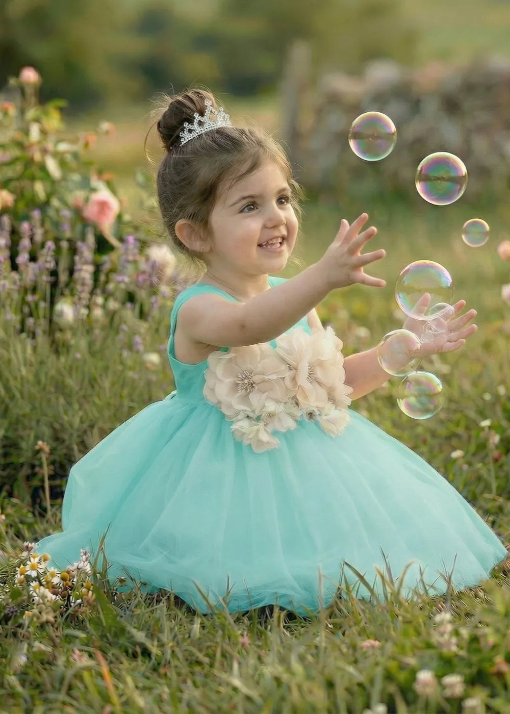 Garden Fairy Bow Back Dress