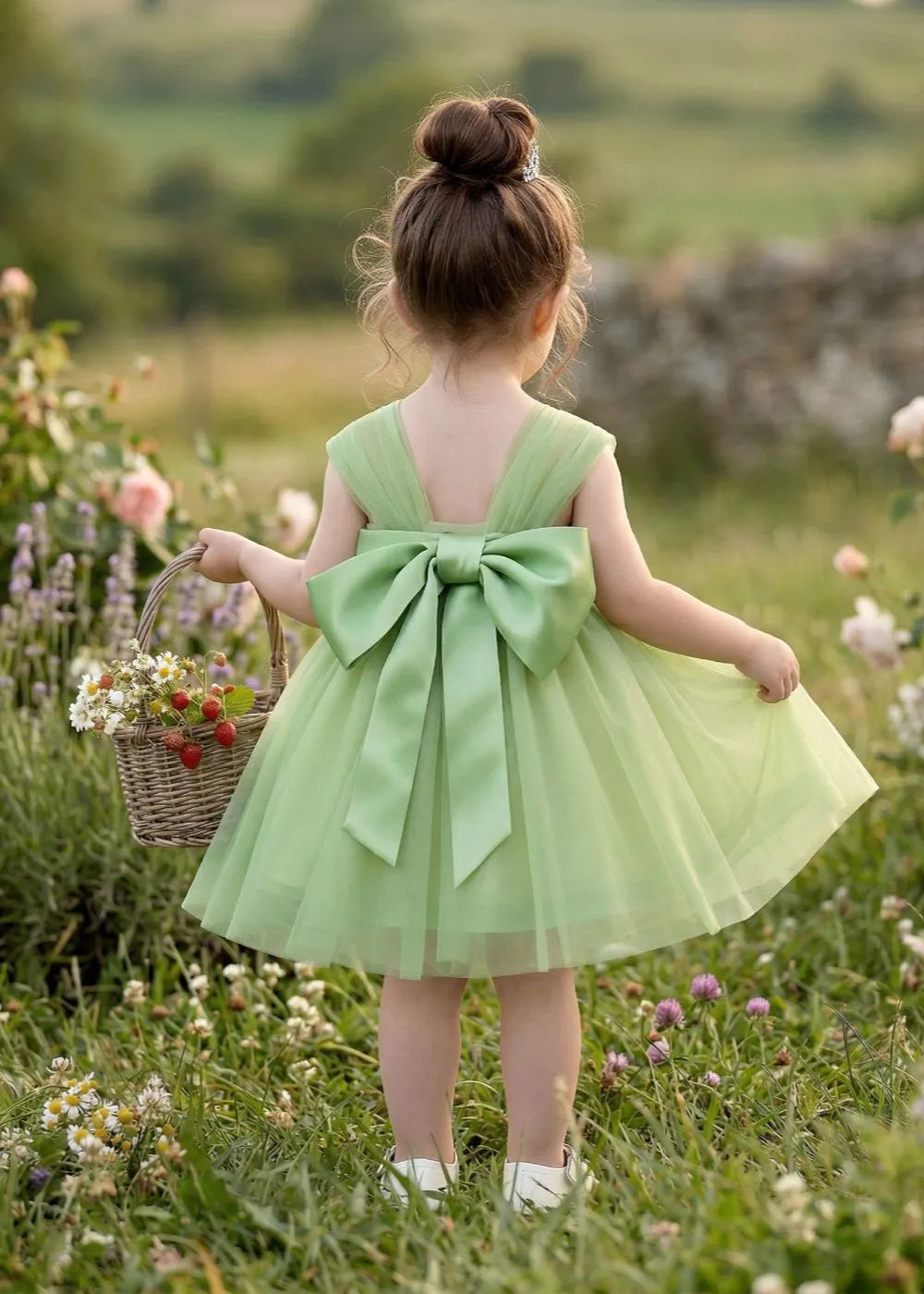 Garden Fairy Bow Back Dress