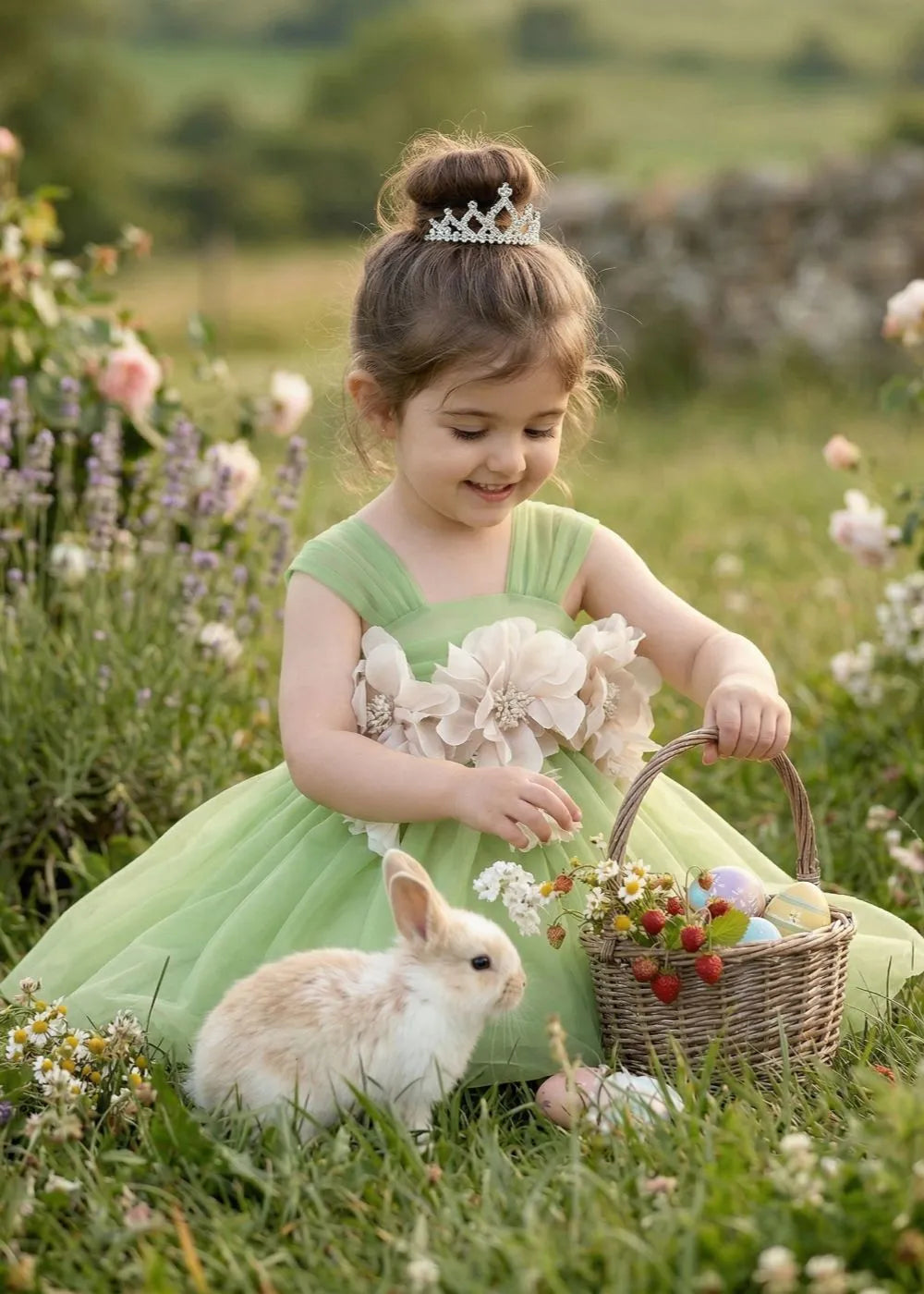 Garden Fairy Bow Back Dress