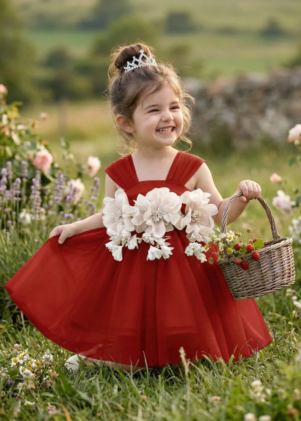 Garden Fairy Bow Back Dress