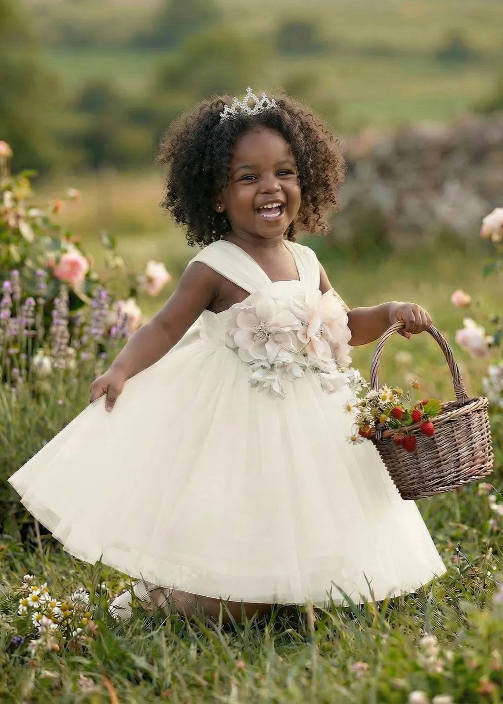 Garden Fairy Bow Back Dress