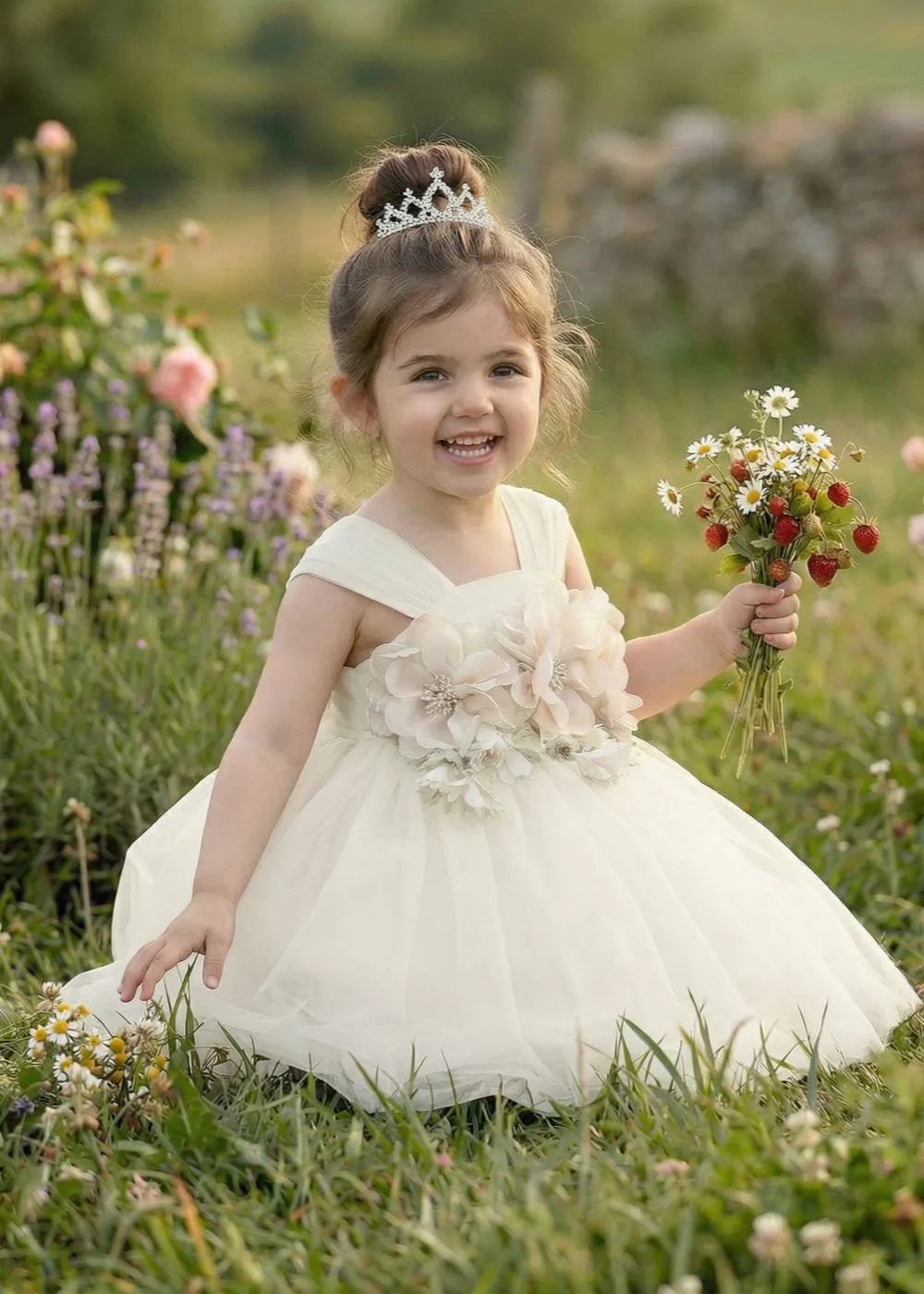 Garden Fairy Bow Back Dress