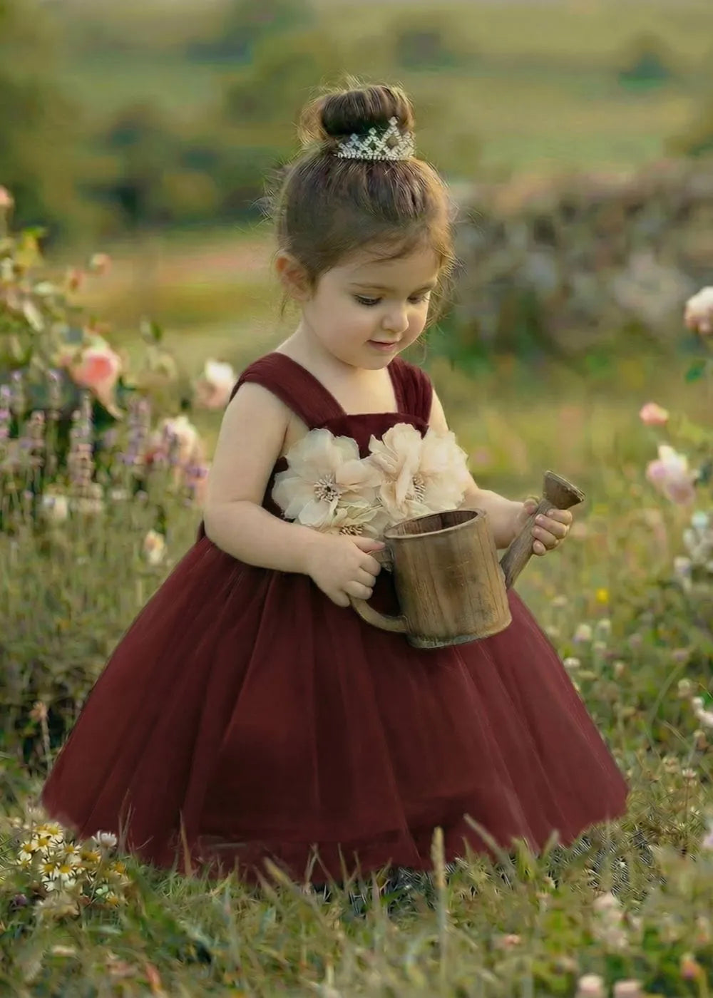 Garden Fairy Bow Back Dress