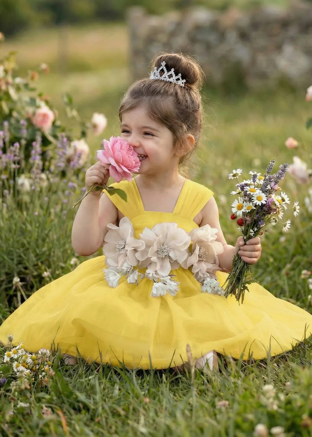 Garden Fairy Bow Back Dress