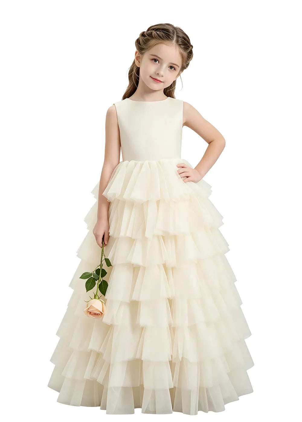 Spitzenkleid mit schulterfreiem Design