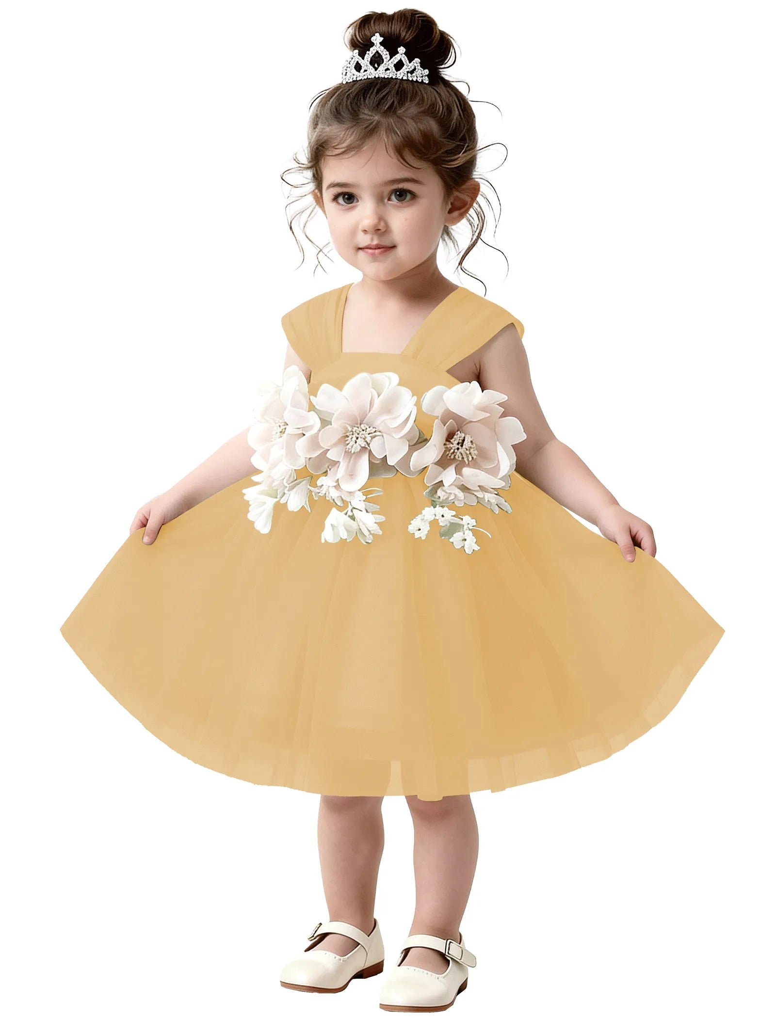 Spitzenkleid mit schulterfreiem Design