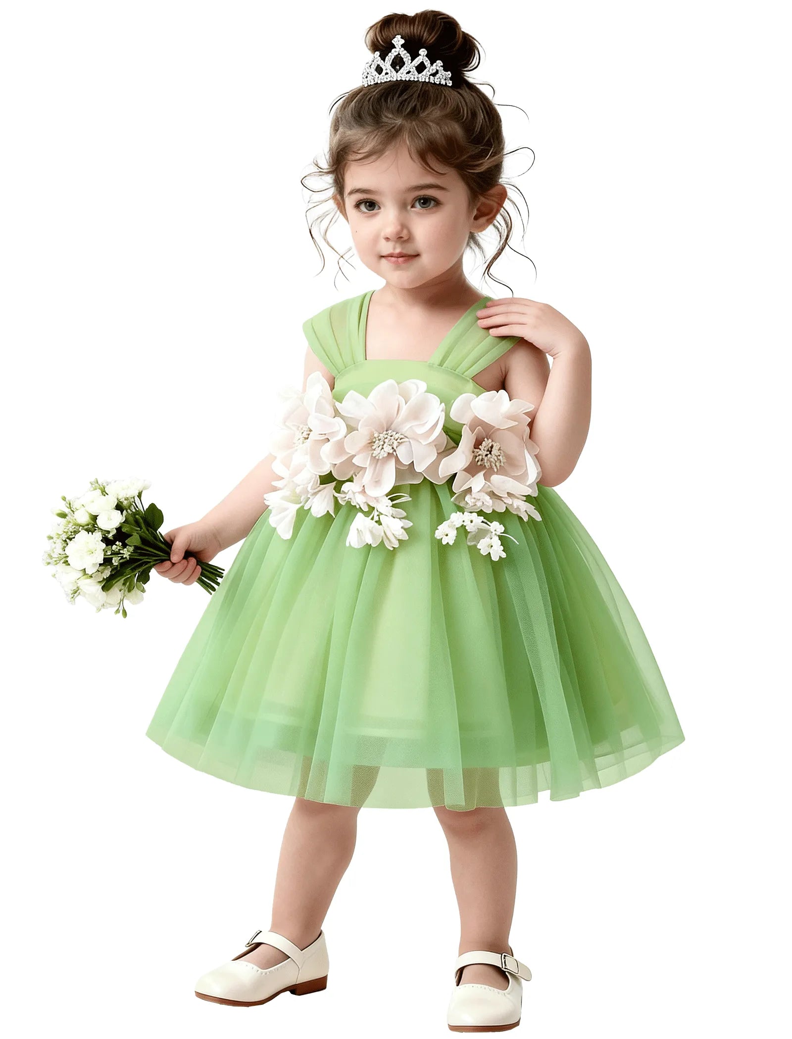 Spitzenkleid mit schulterfreiem Design