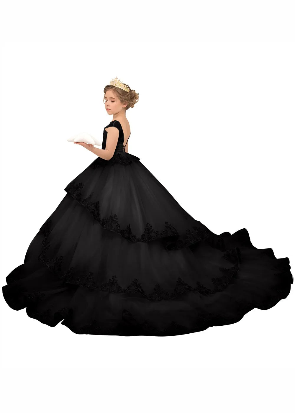 Little Royalty Couture Gown