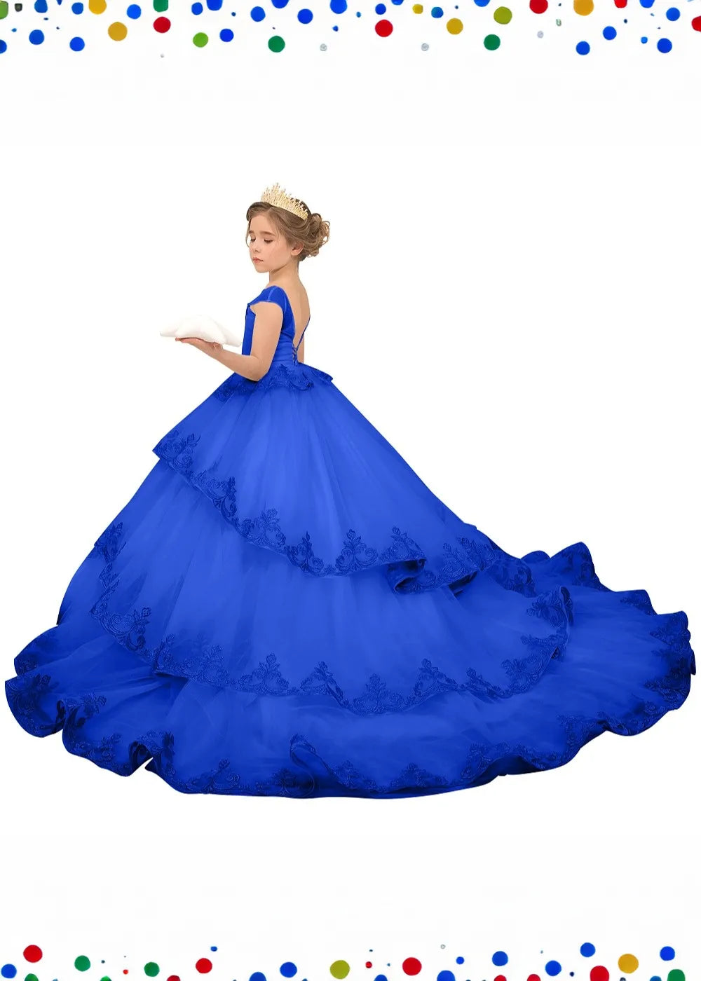 Little Royalty Couture Gown