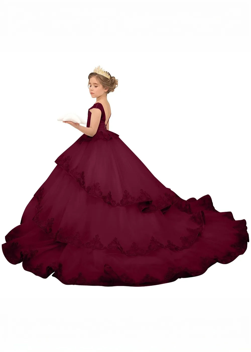 Little Royalty Couture Gown