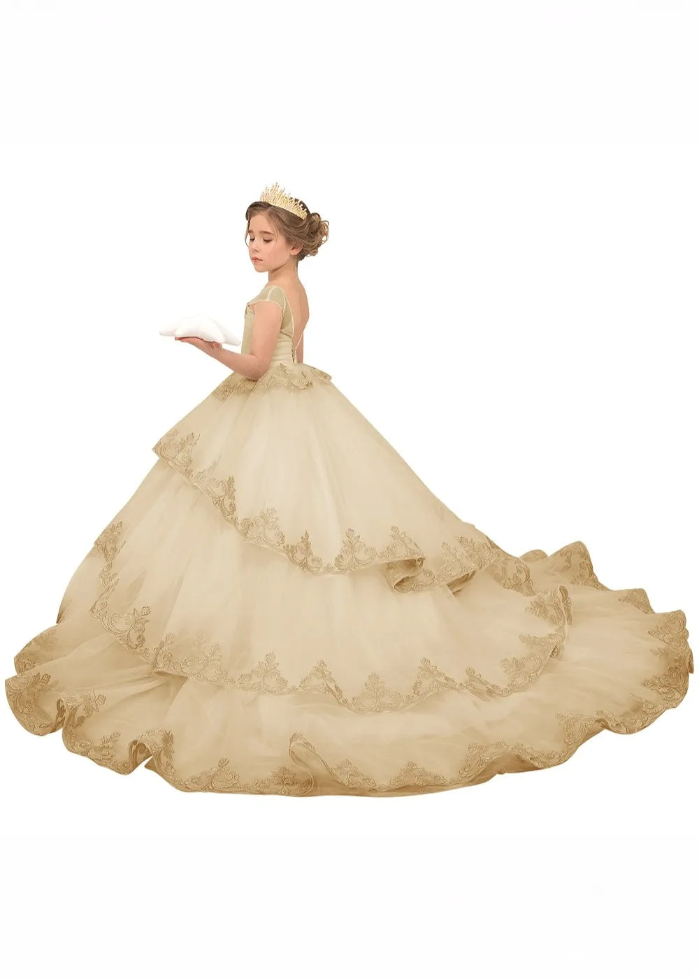 Little Royalty Couture Gown