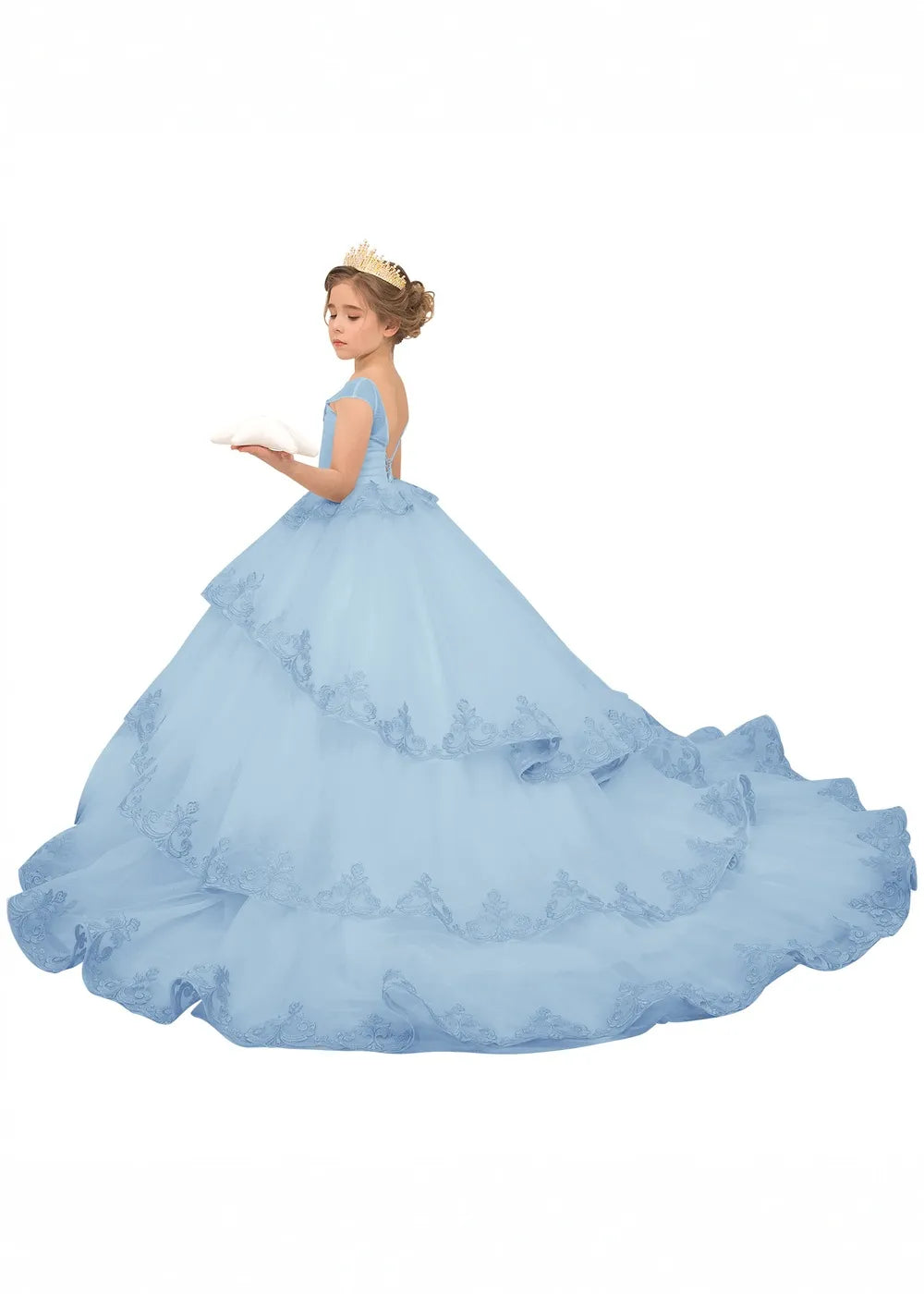 Little Royalty Couture Gown