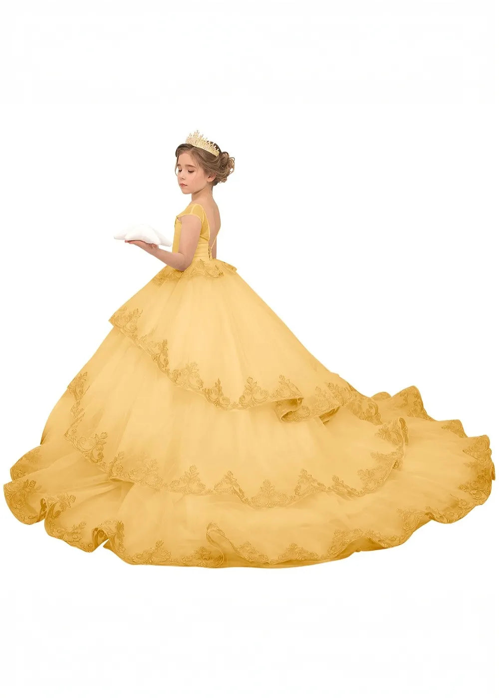 Little Royalty Couture Gown