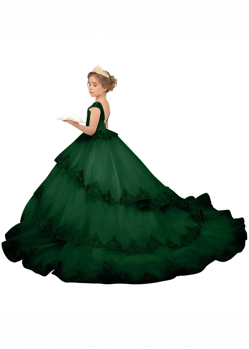 Little Royalty Couture Gown