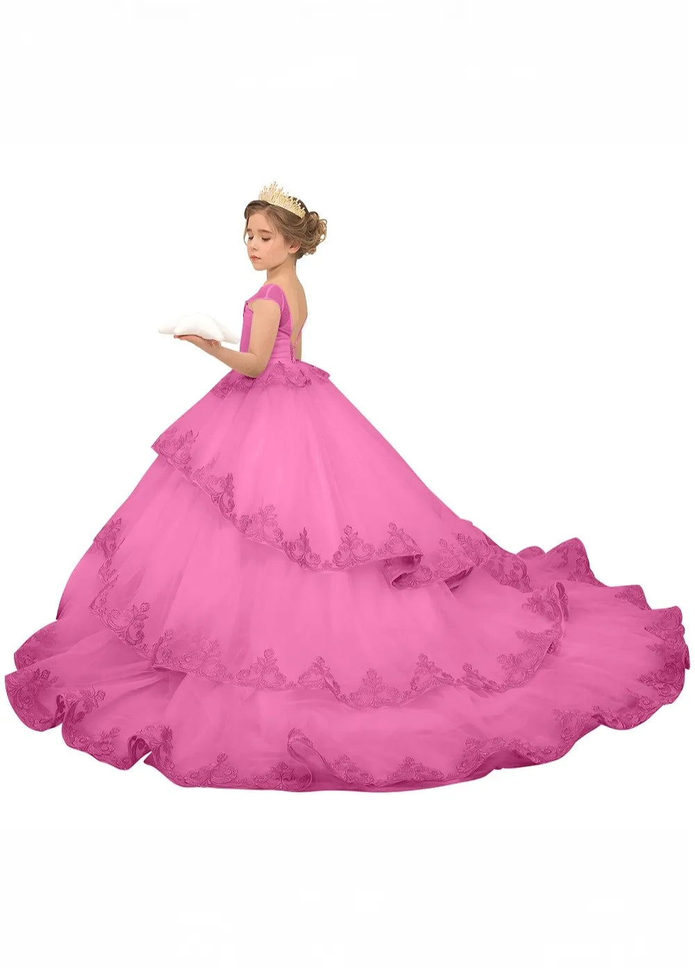 Little Royalty Couture Gown