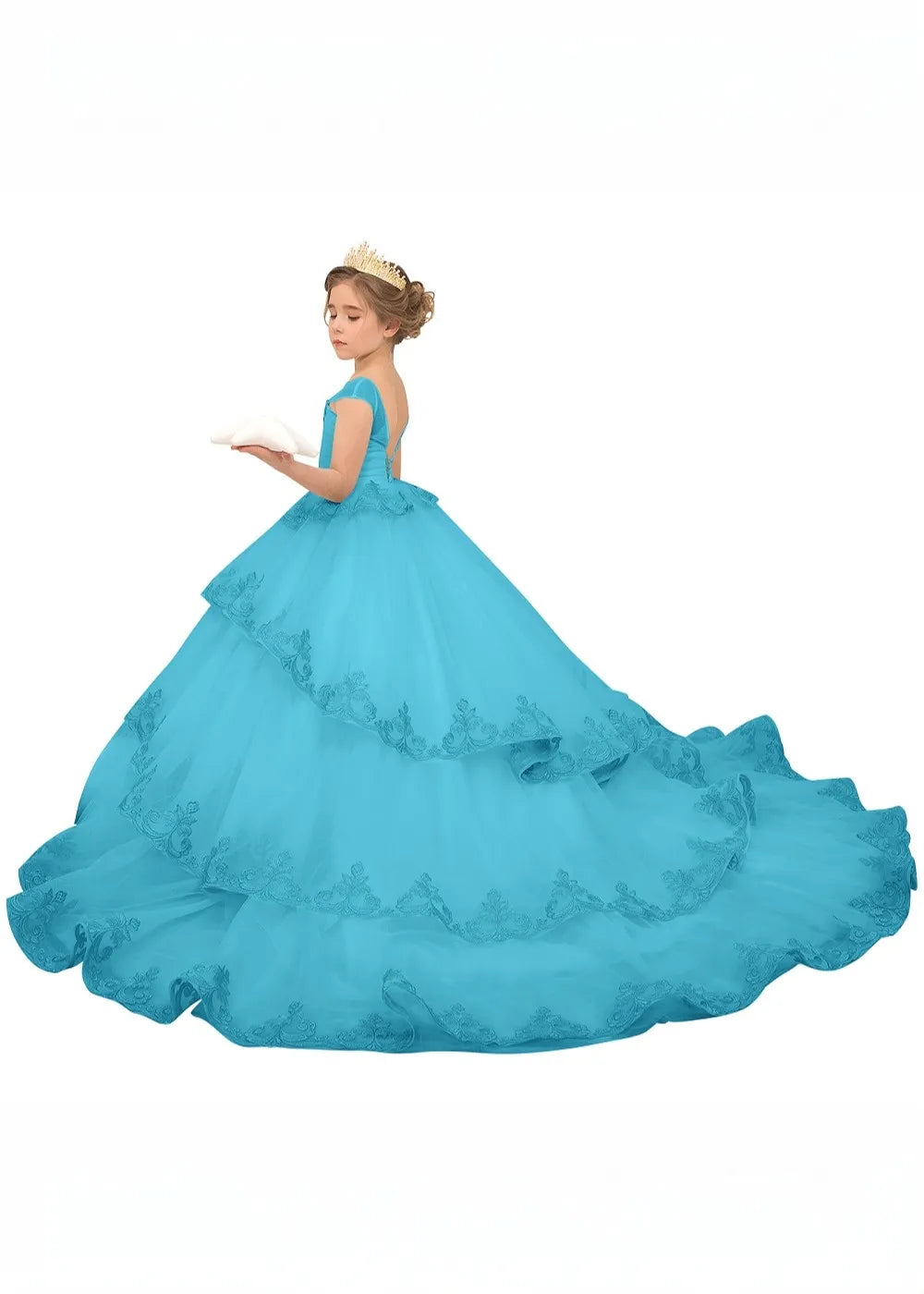 Little Royalty Couture Gown