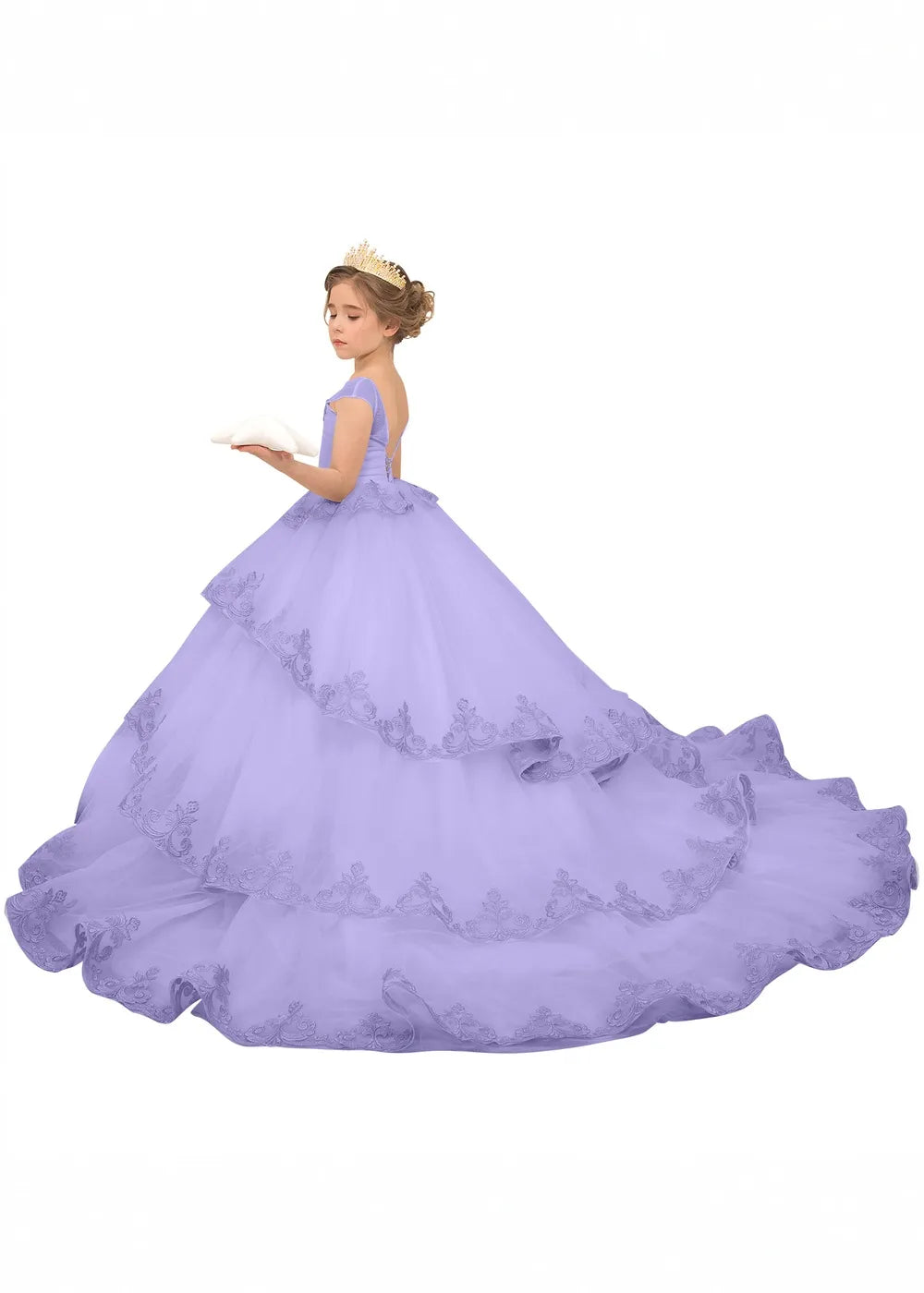 Little Royalty Couture Gown