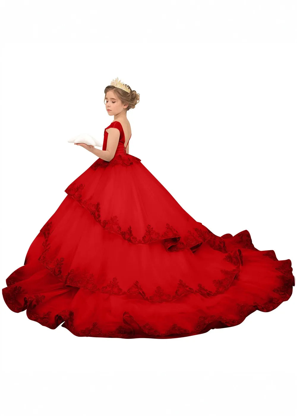 Little Royalty Couture Gown