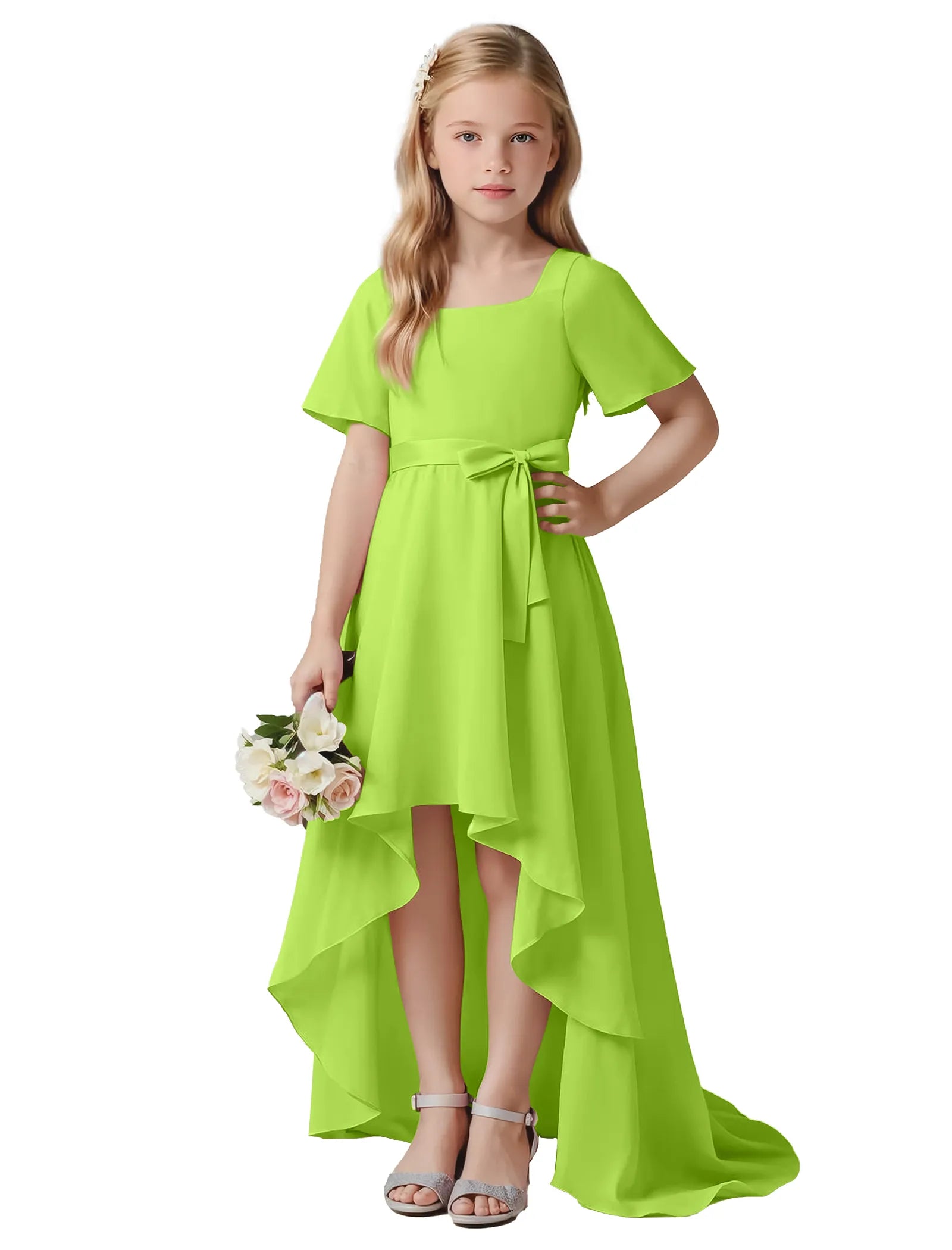 Bella Bow Elegance Dress for Girls