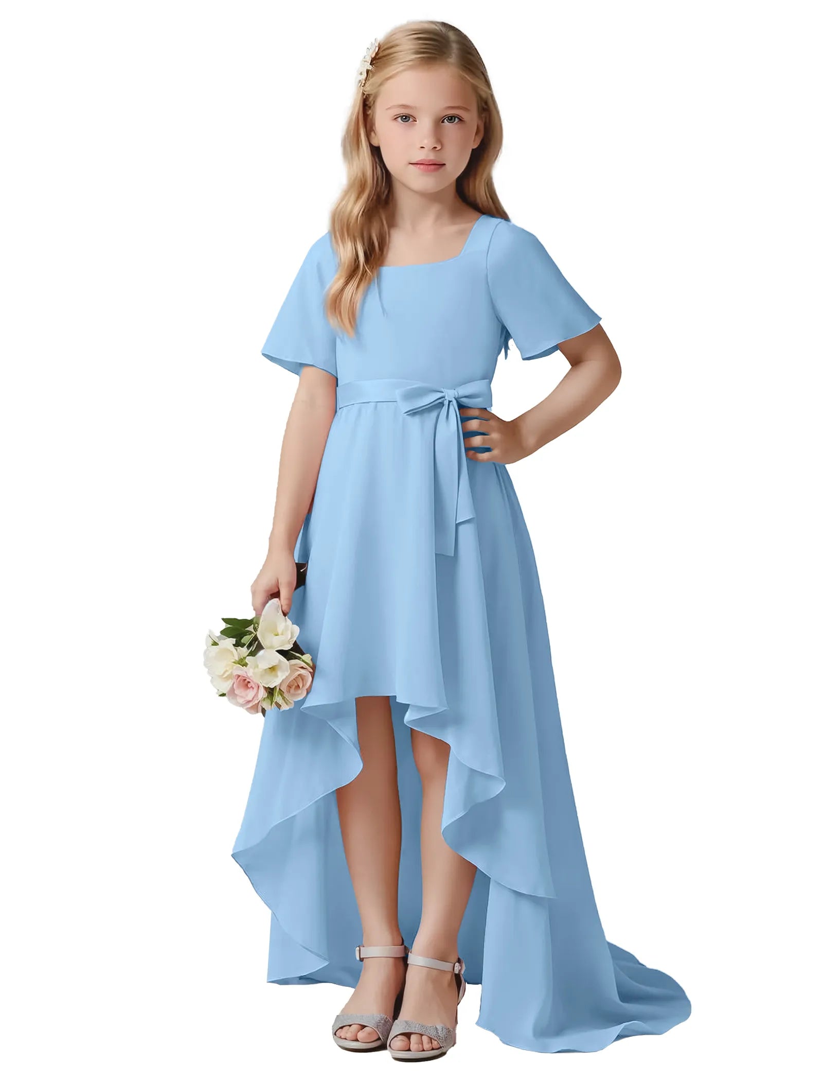 Bella Bow Elegance Dress for Girls
