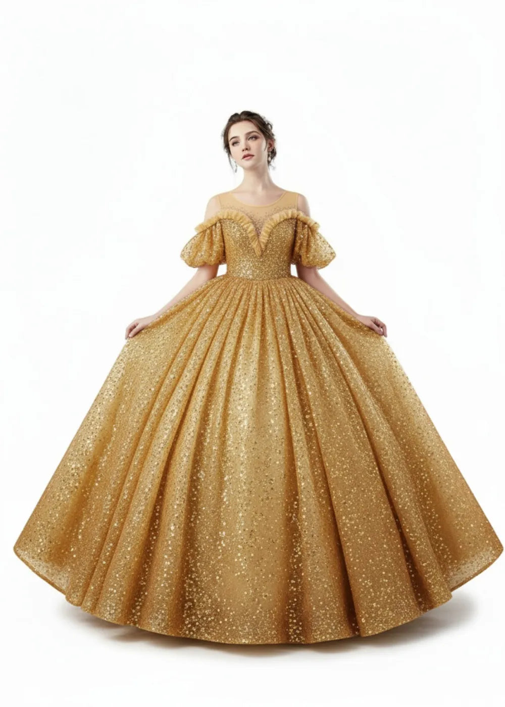 Galaxy Whisper Evening Dress