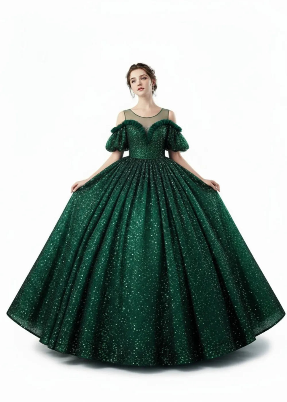 Galaxy Whisper Evening Dress