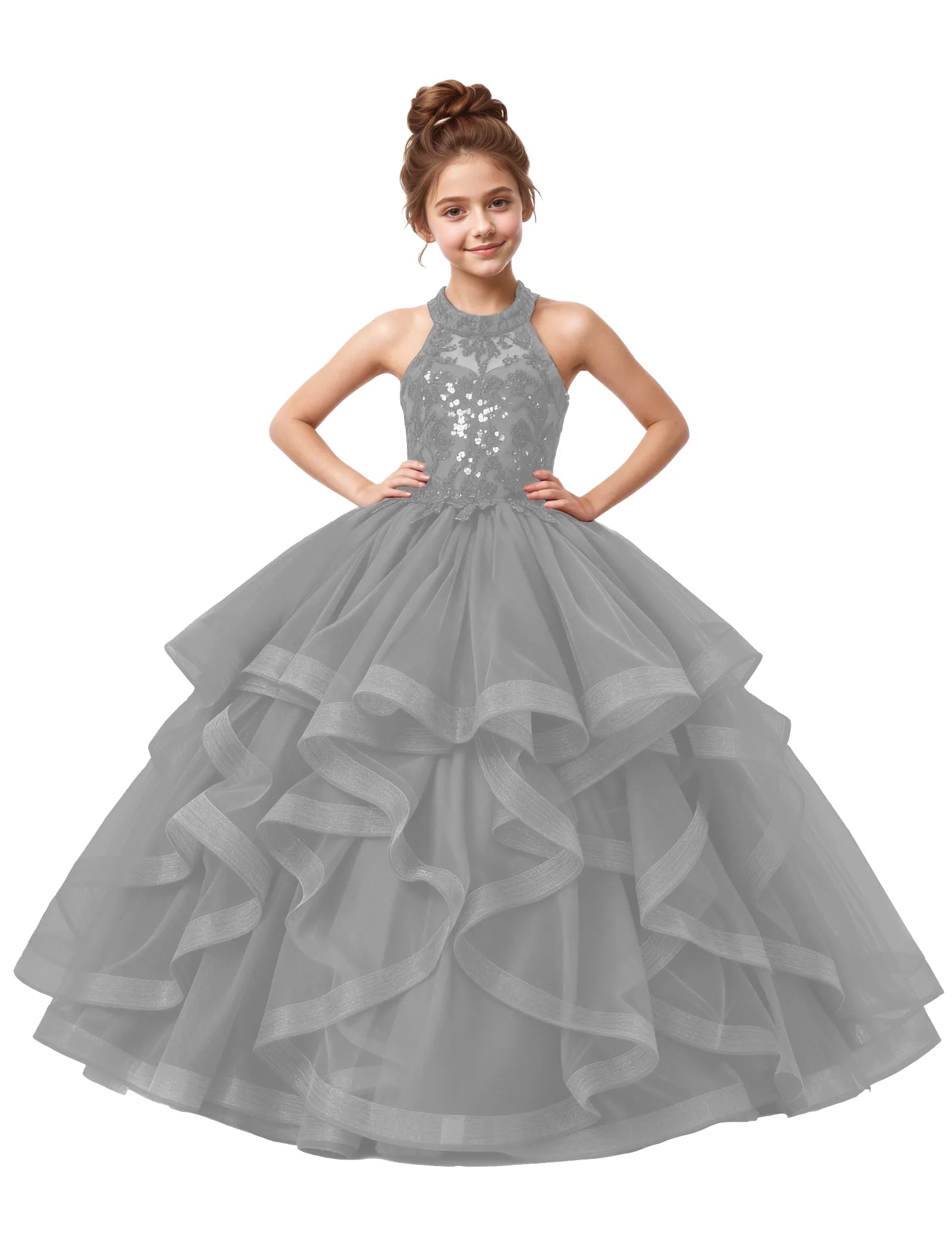 Spitzenkleid mit schulterfreiem Design