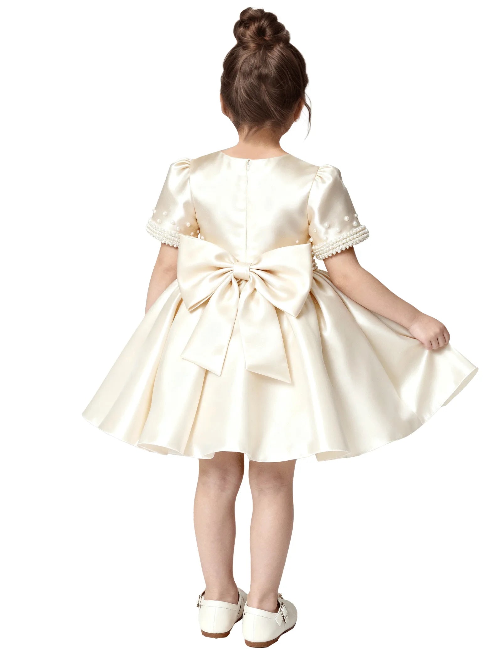 Vestido de princesa sin mangas de encaje