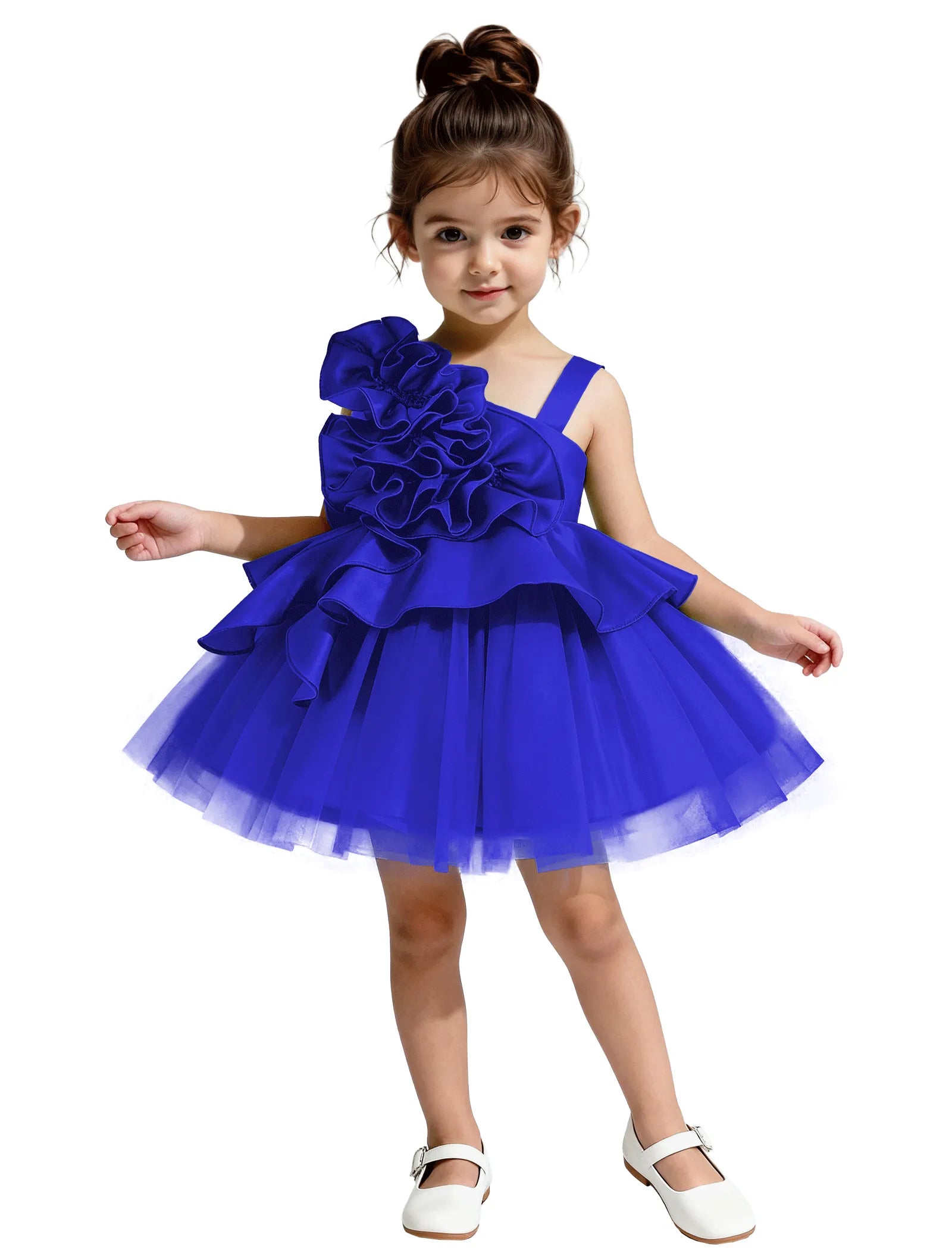 Cute One Shoulder Birthday Dress