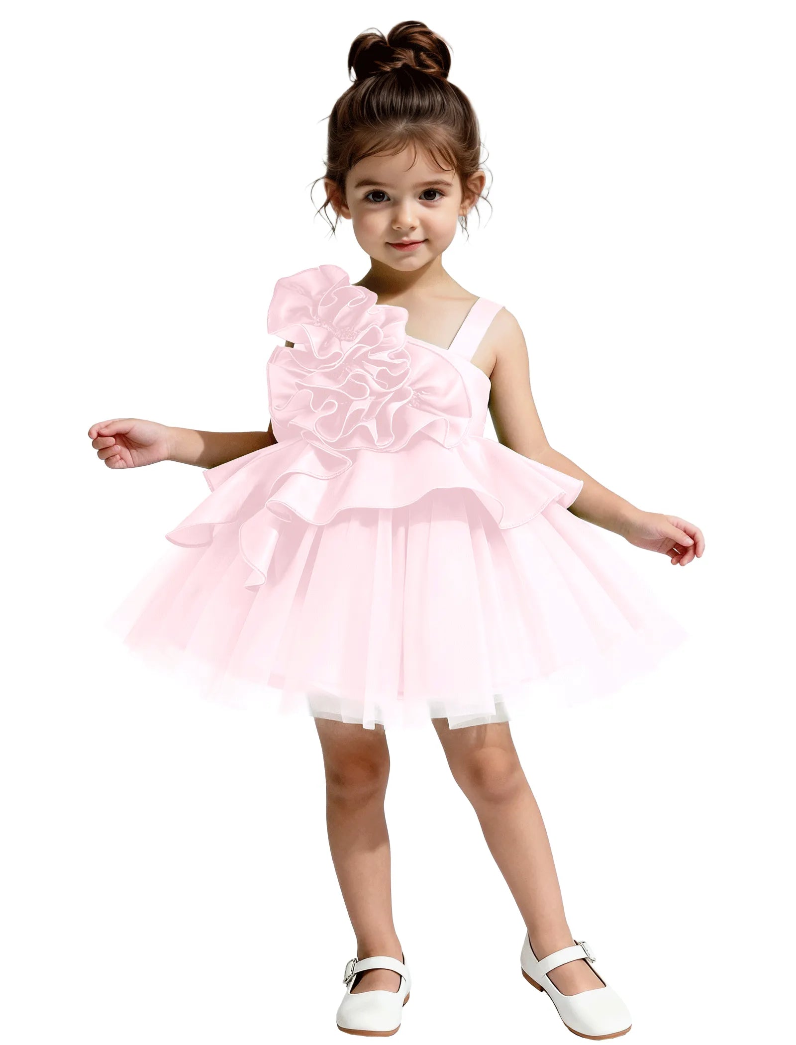 Cute One Shoulder Birthday Dress