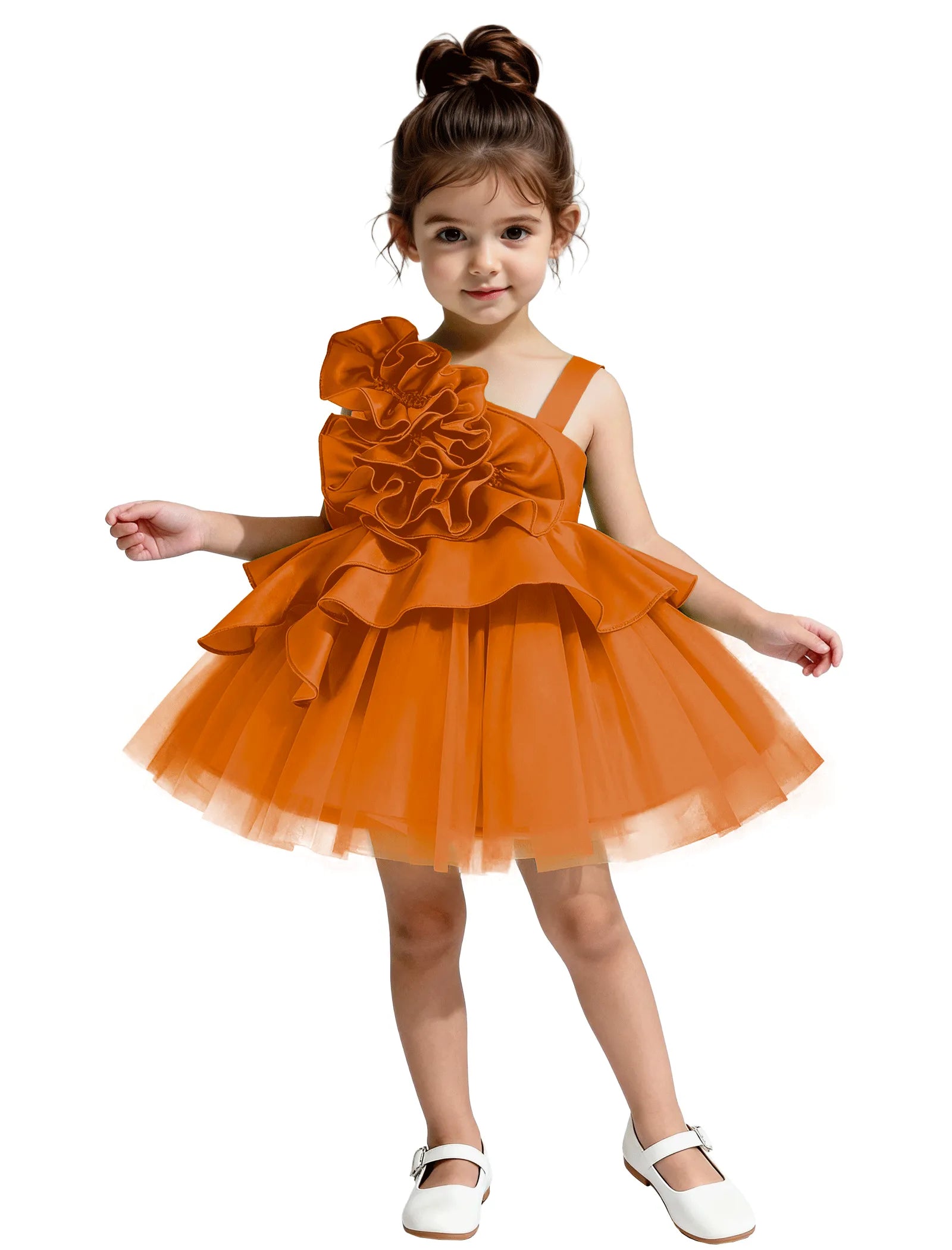 Cute One Shoulder Birthday Dress