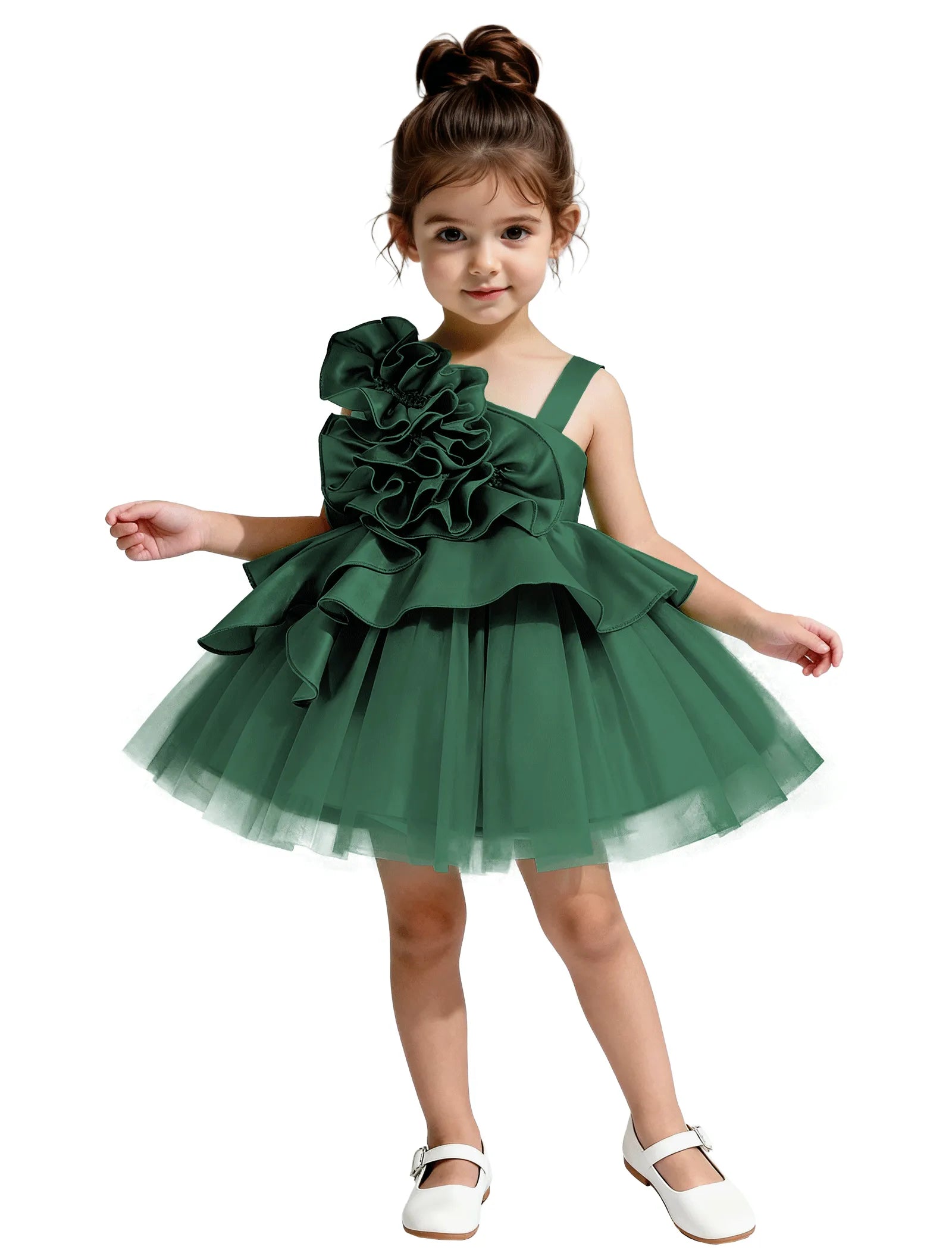Cute One Shoulder Birthday Dress
