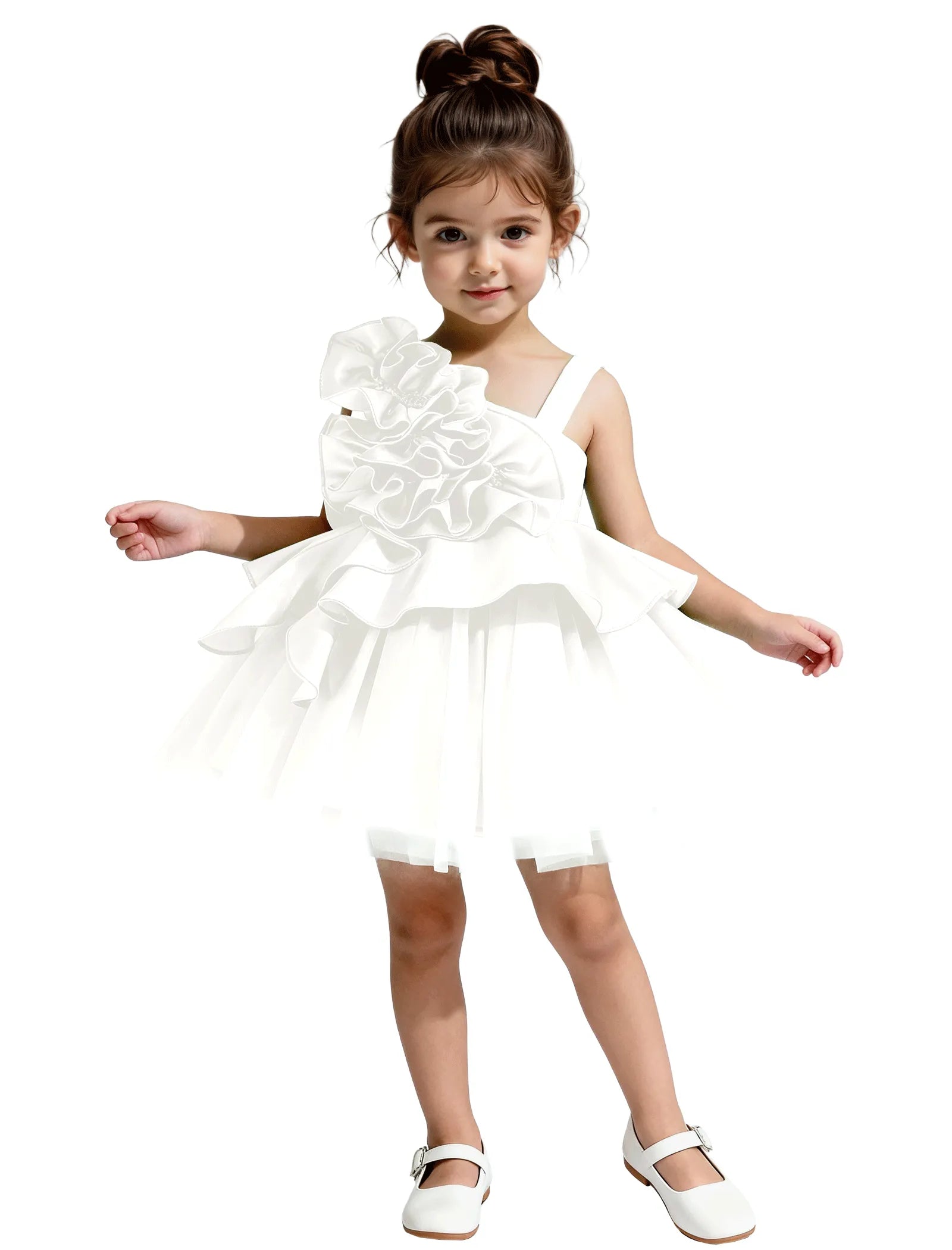 Cute One Shoulder Birthday Dress