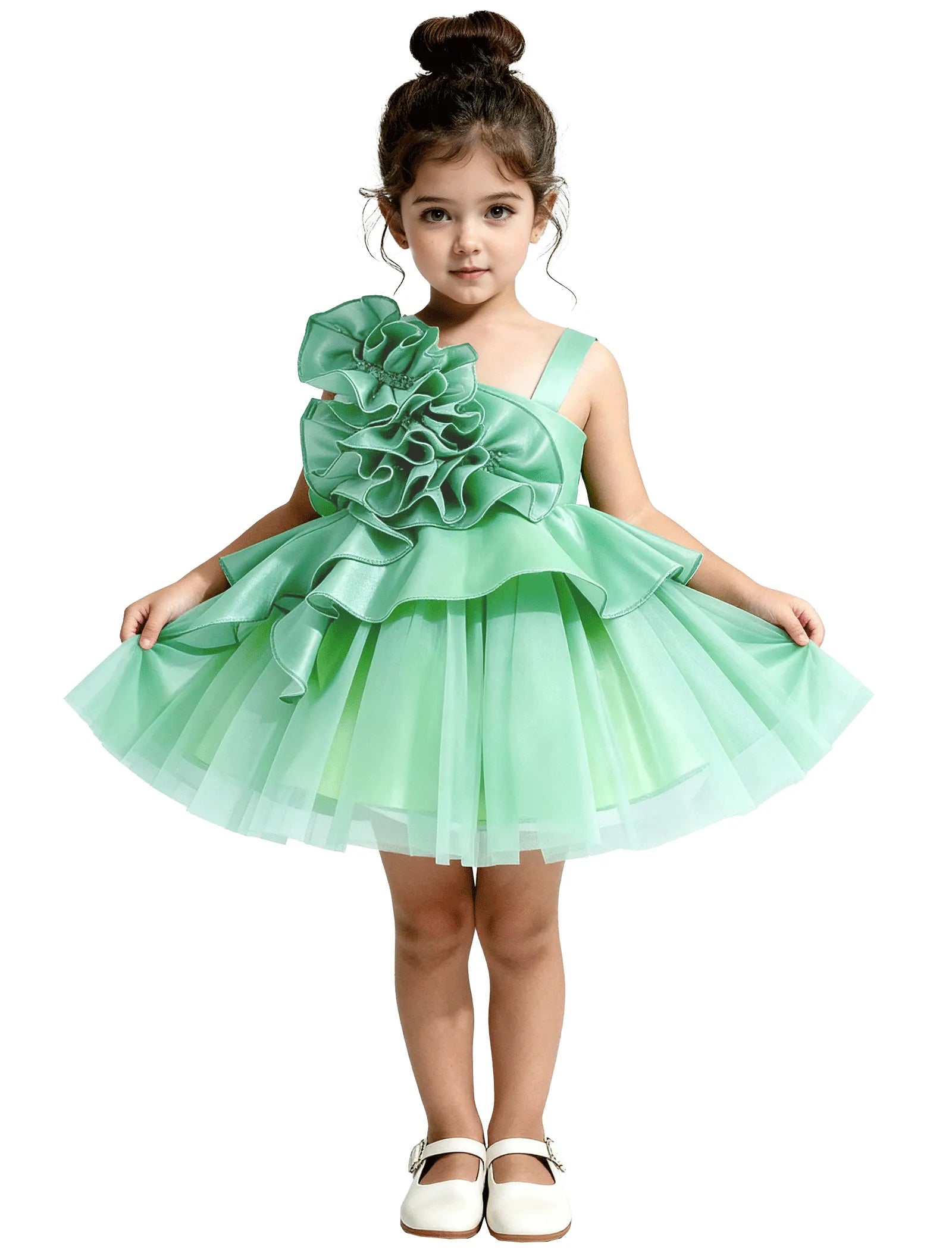Cute One Shoulder Birthday Dress