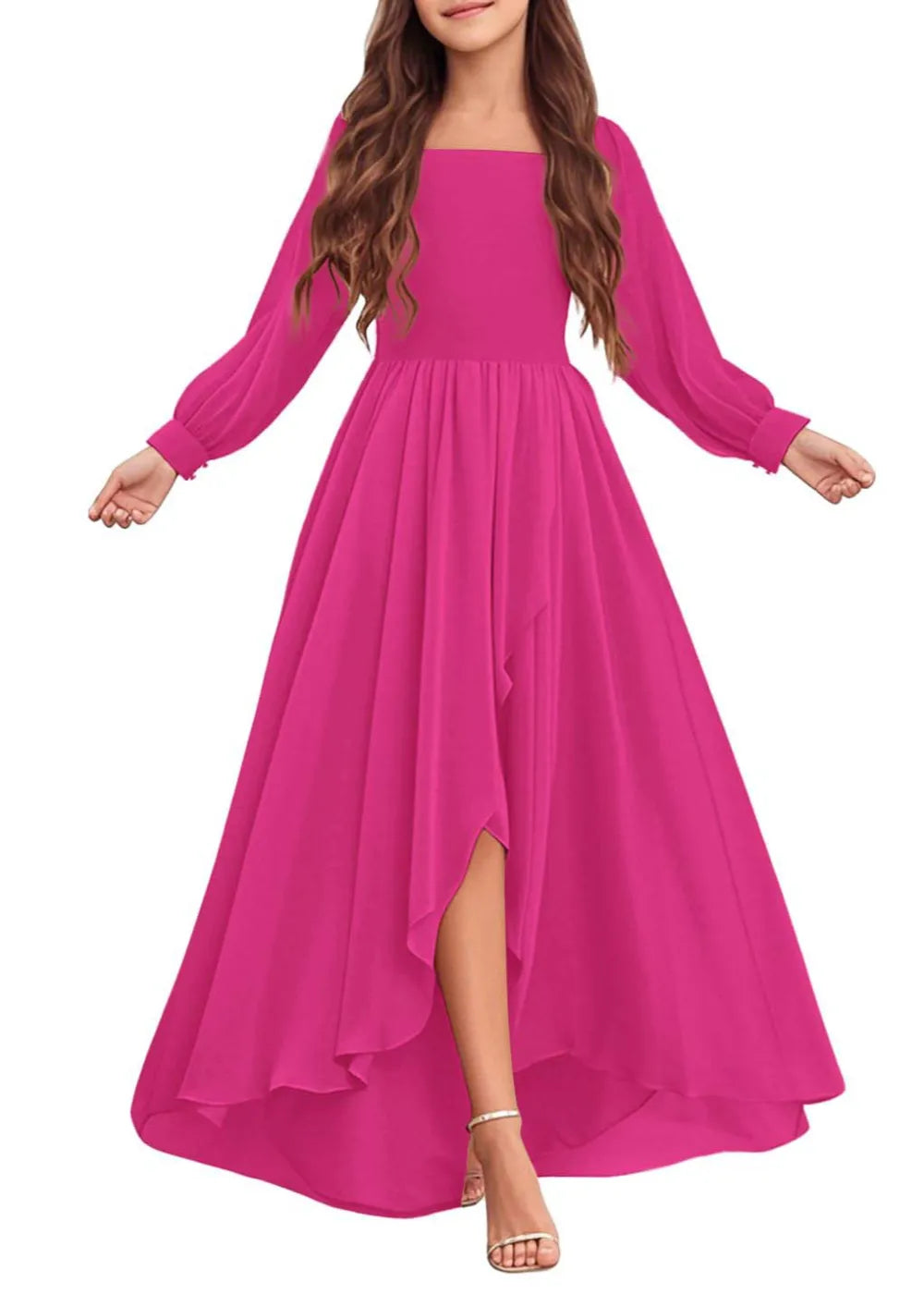 Long Sleeve Bridesmaid Dress