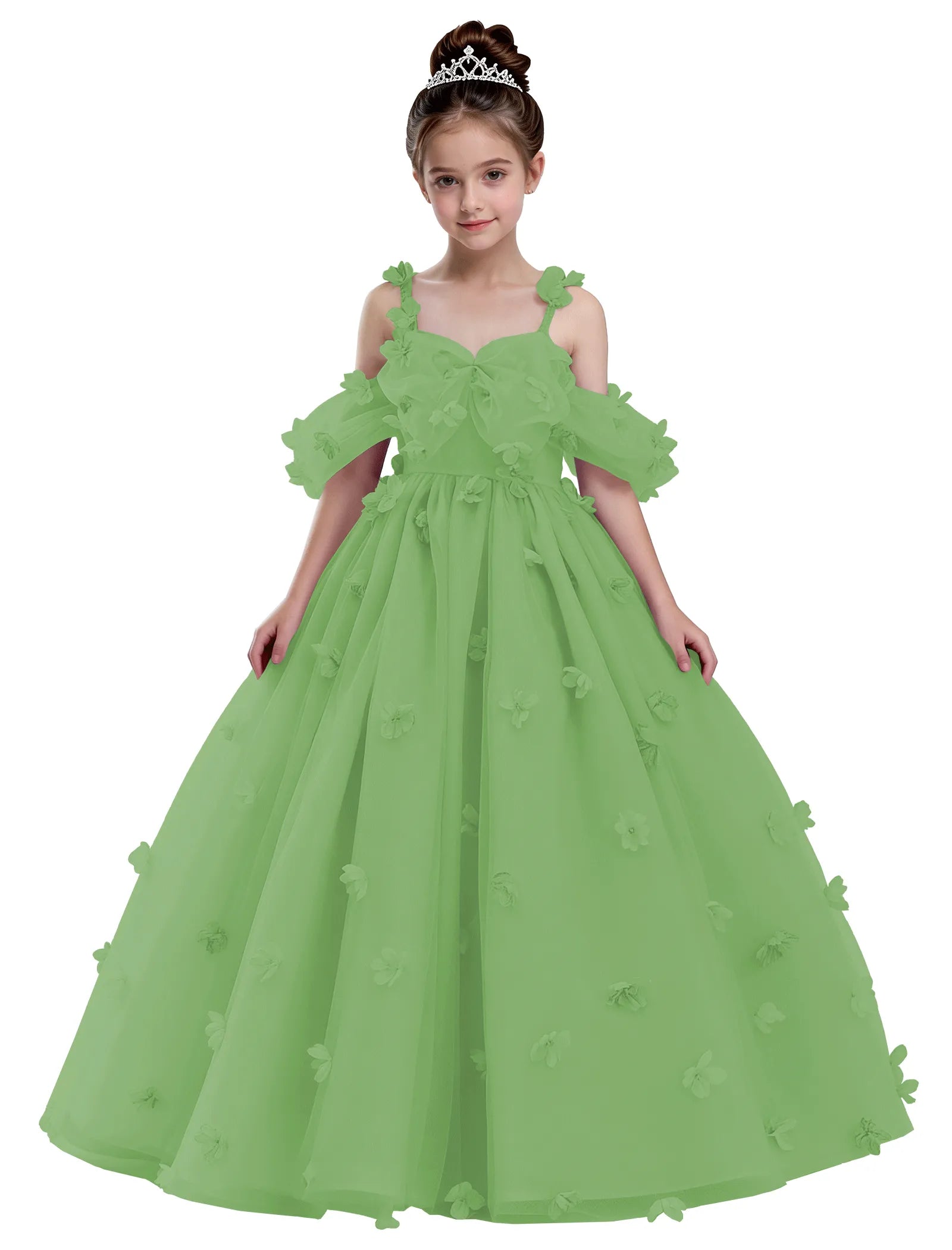 Spitzenkleid mit schulterfreiem Design