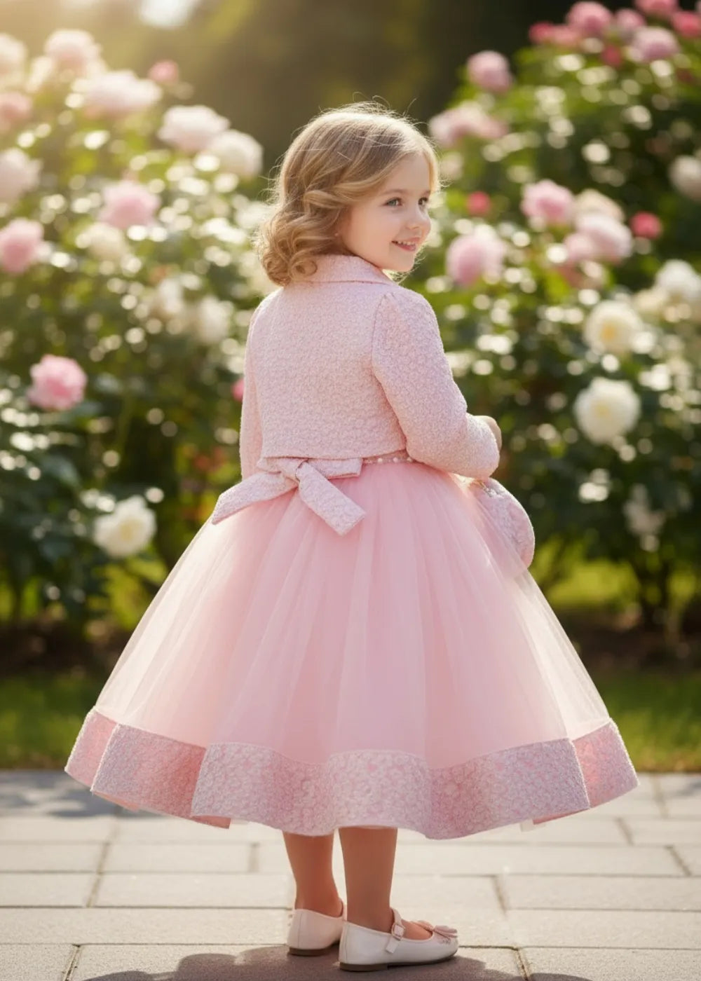 Royal Garden Ceremony and Birthday Formal Dress Ensemble