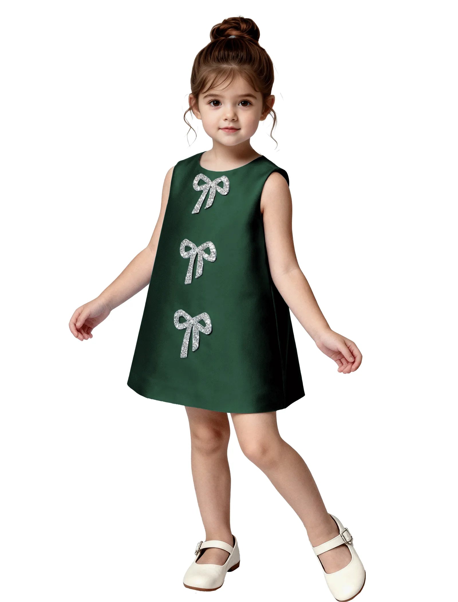 Vestido de princesa sin mangas de encaje