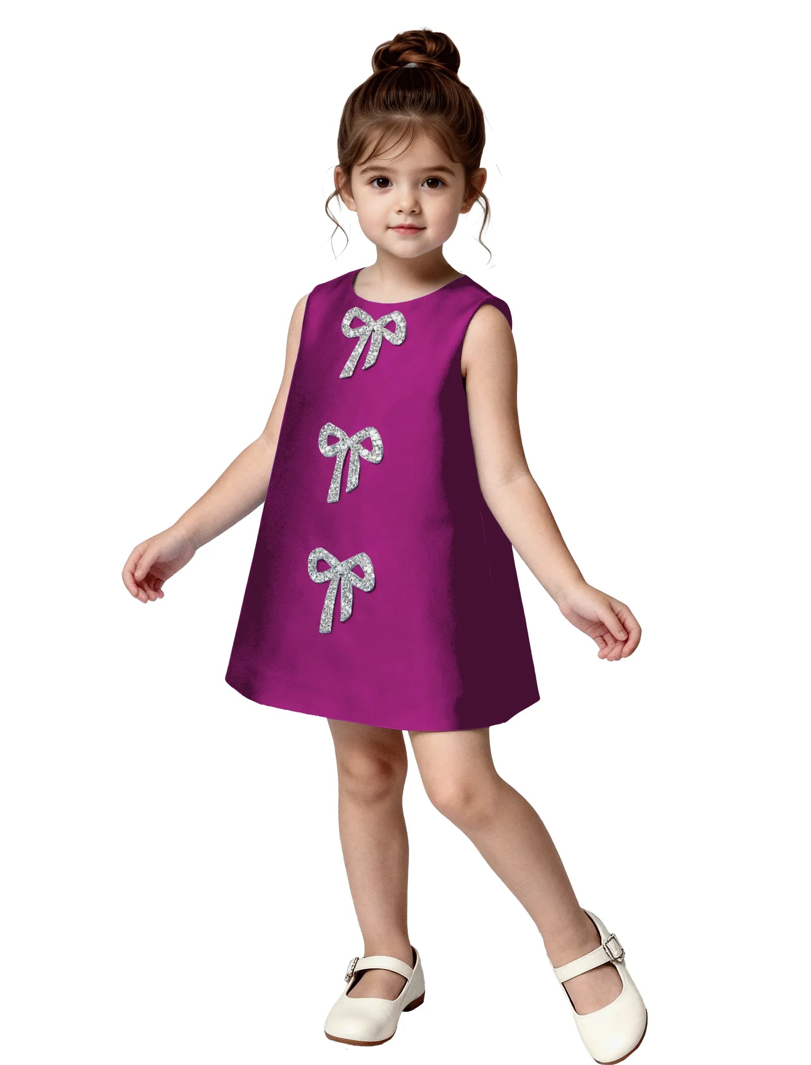 Vestido de princesa sin mangas de encaje