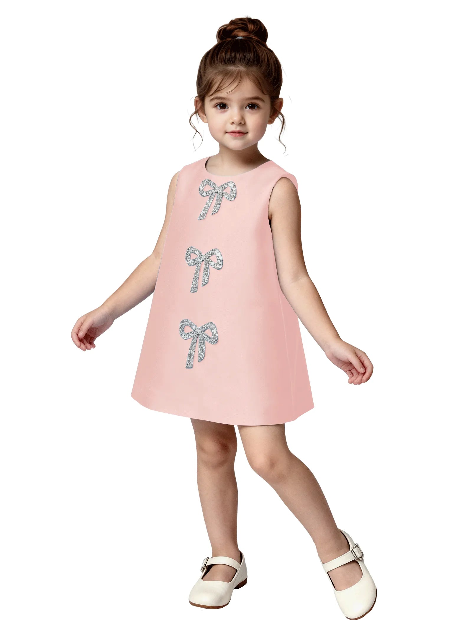 Vestido de princesa sin mangas de encaje