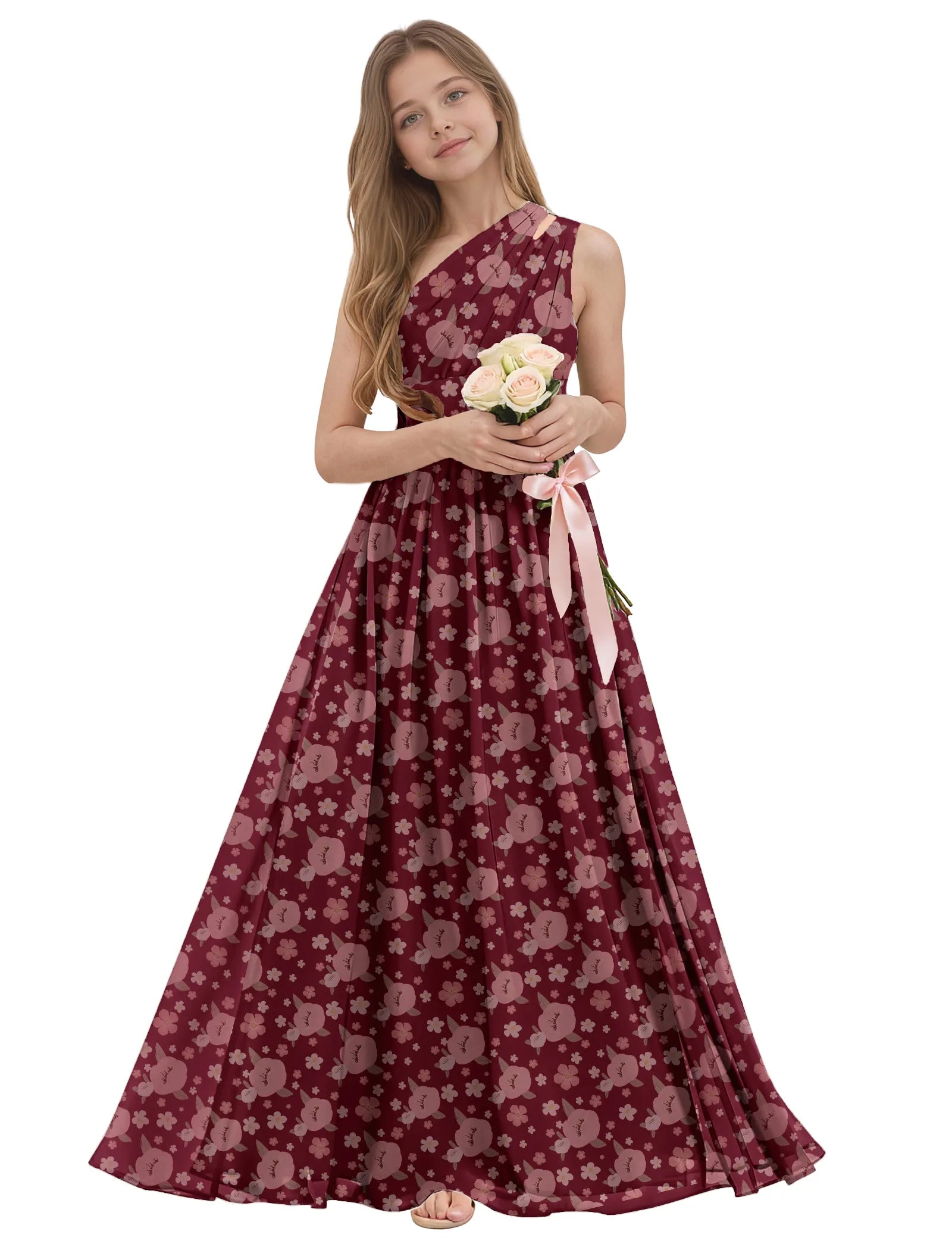 Grace in Bloom Tween Floral Occasion Gown