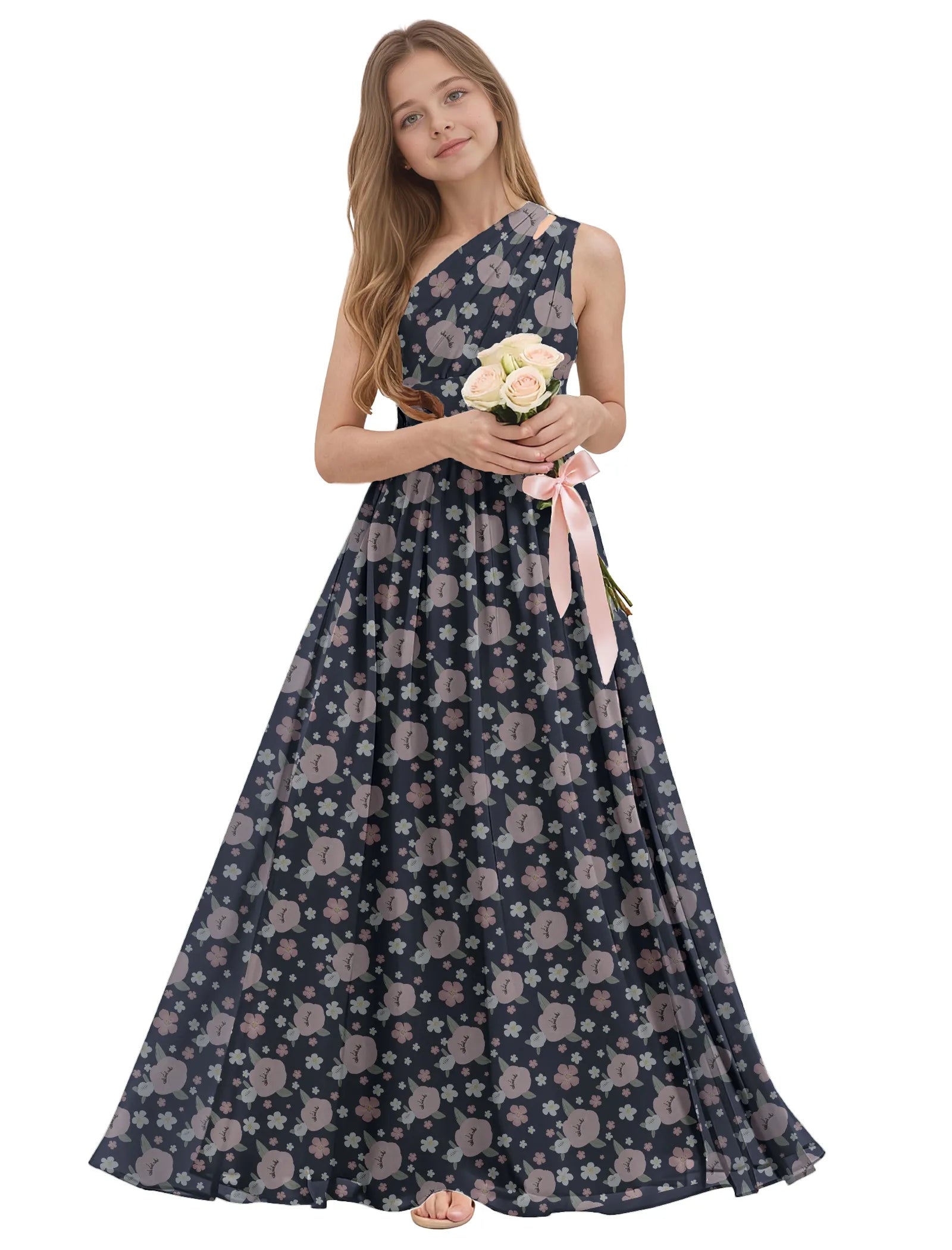 Grace in Bloom Tween Floral Occasion Gown