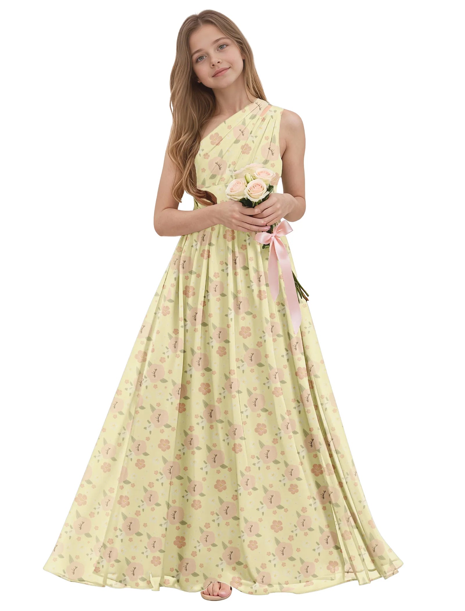 Grace in Bloom Tween Floral Occasion Gown