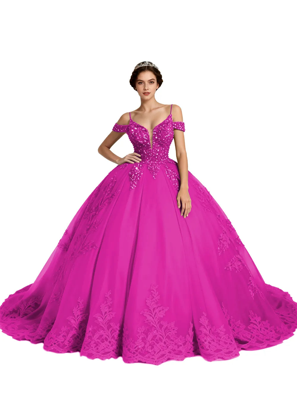 Enchanted Elegance Princess Gown
