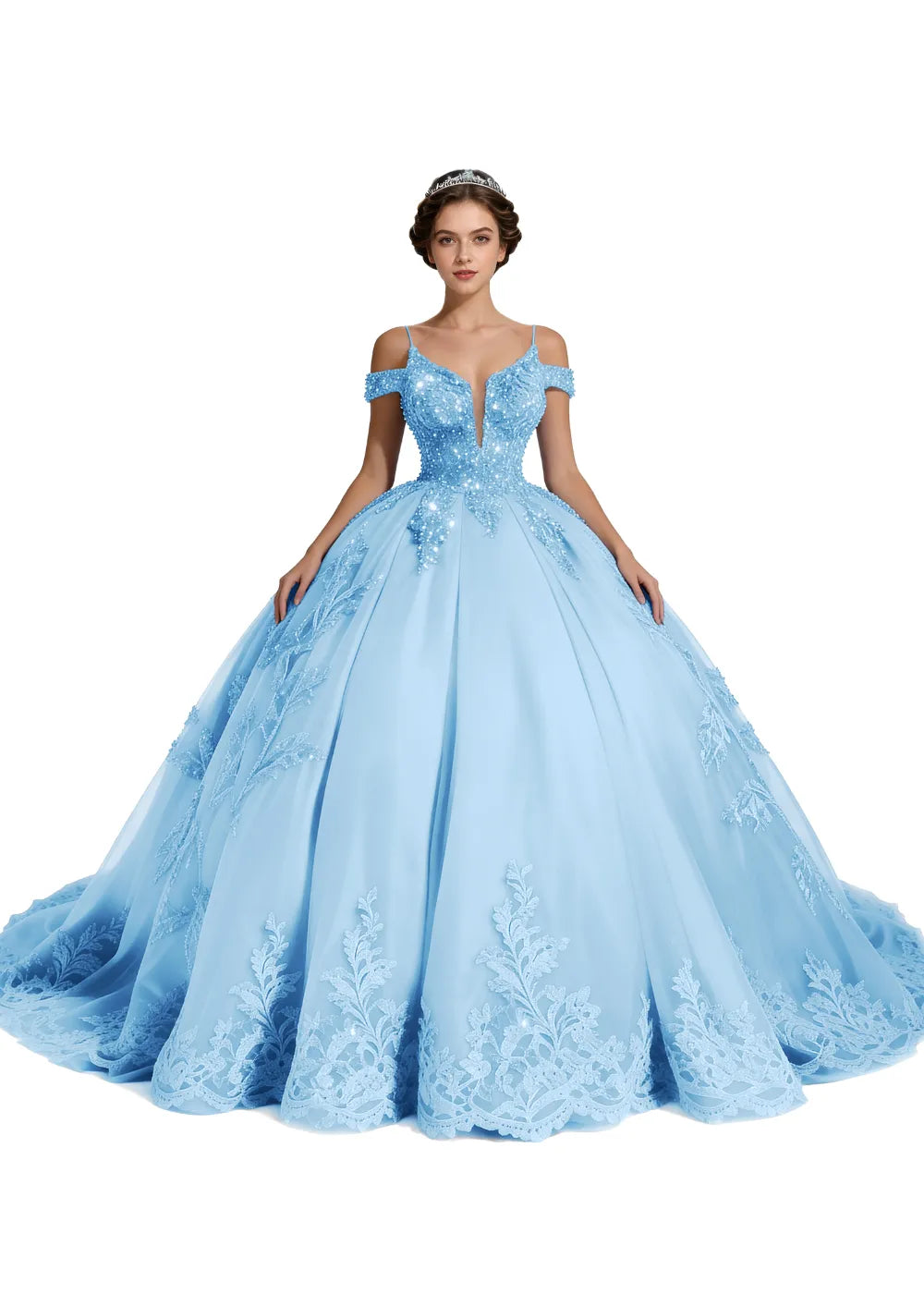 Enchanted Elegance Princess Gown