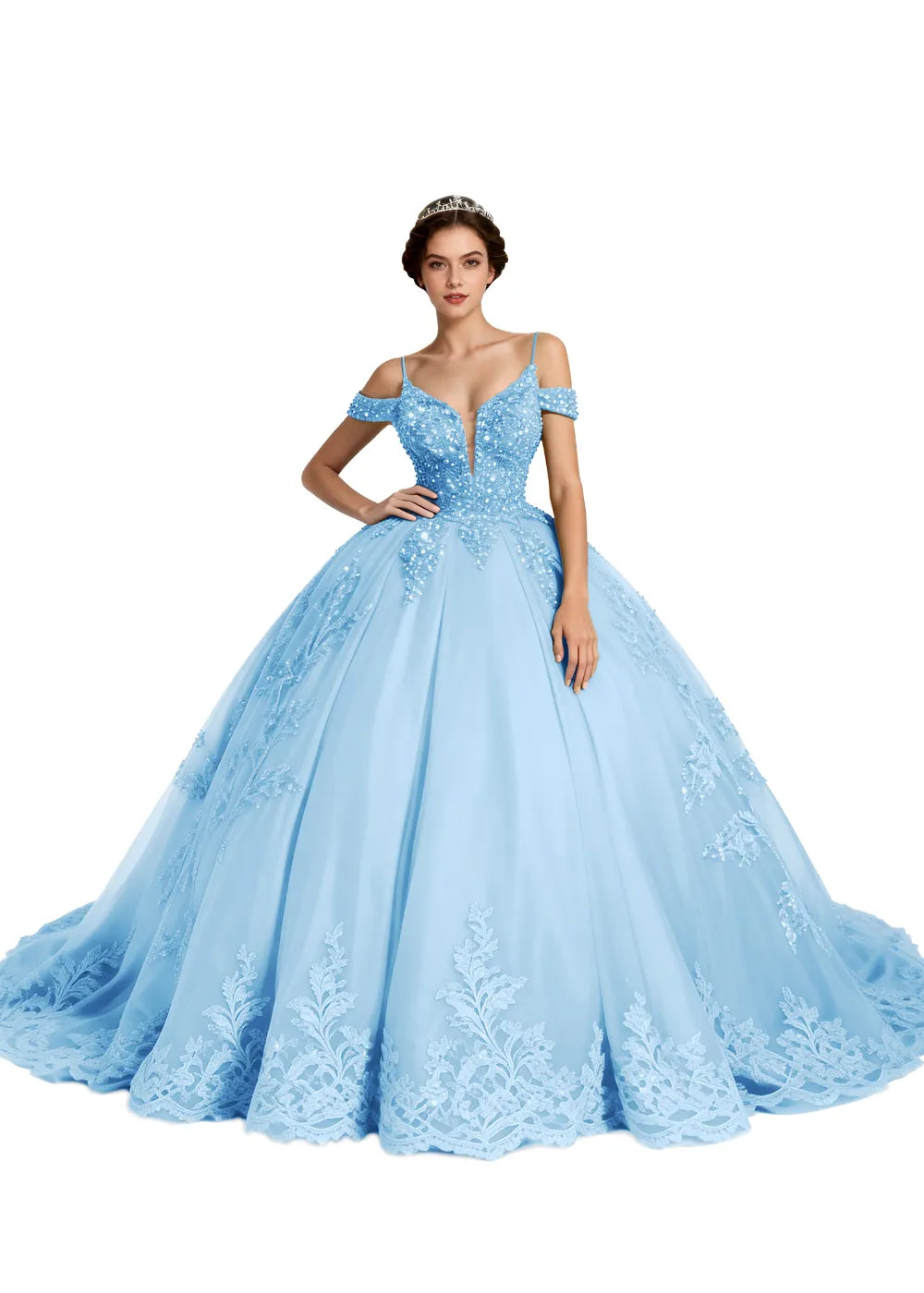 Enchanted Elegance Princess Gown
