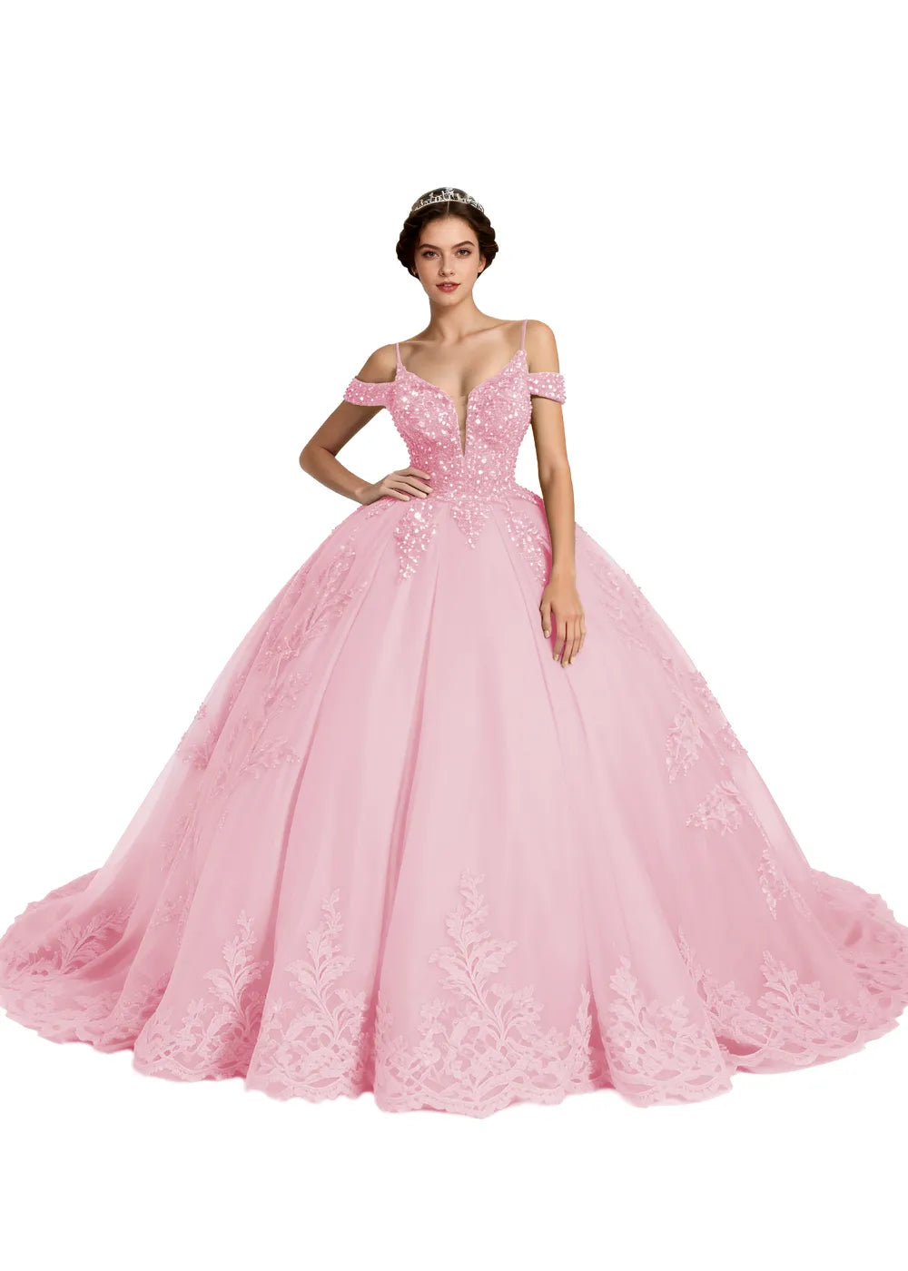 Enchanted Elegance Princess Gown